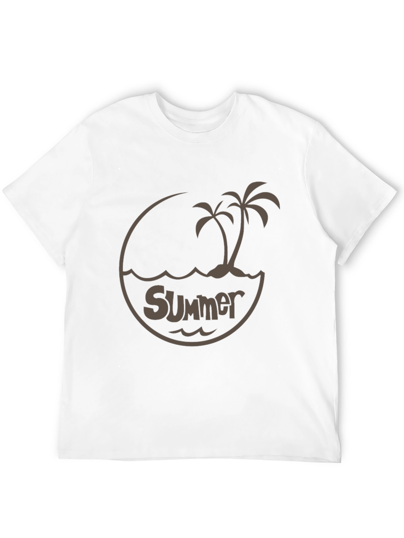 Summer Vibes Tee - Island Palm Design