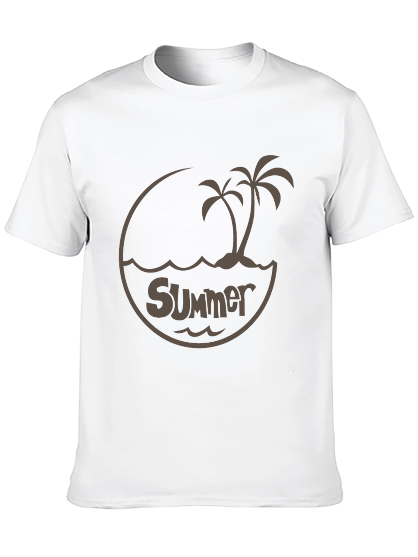 Summer Vibes Tee - Island Palm Design