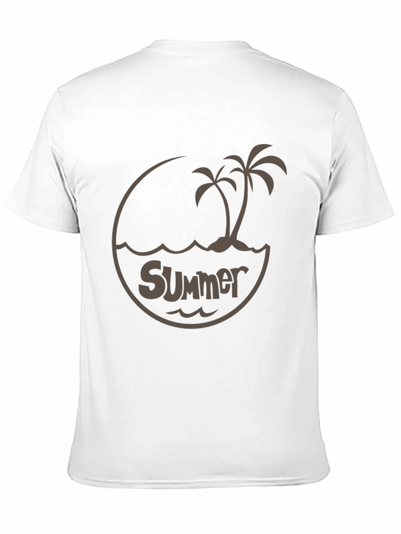 Summer Vibes Tee - Island Palm Design