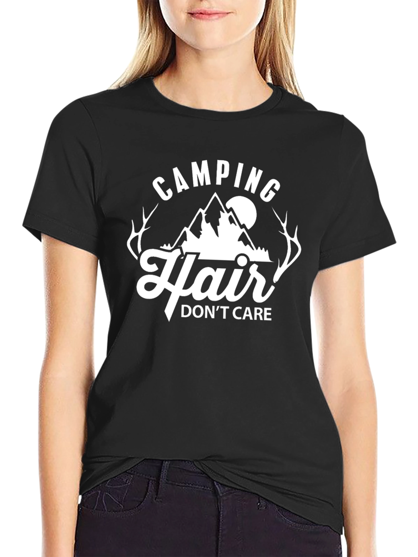 Camping Hair Dont Care T-Shirt