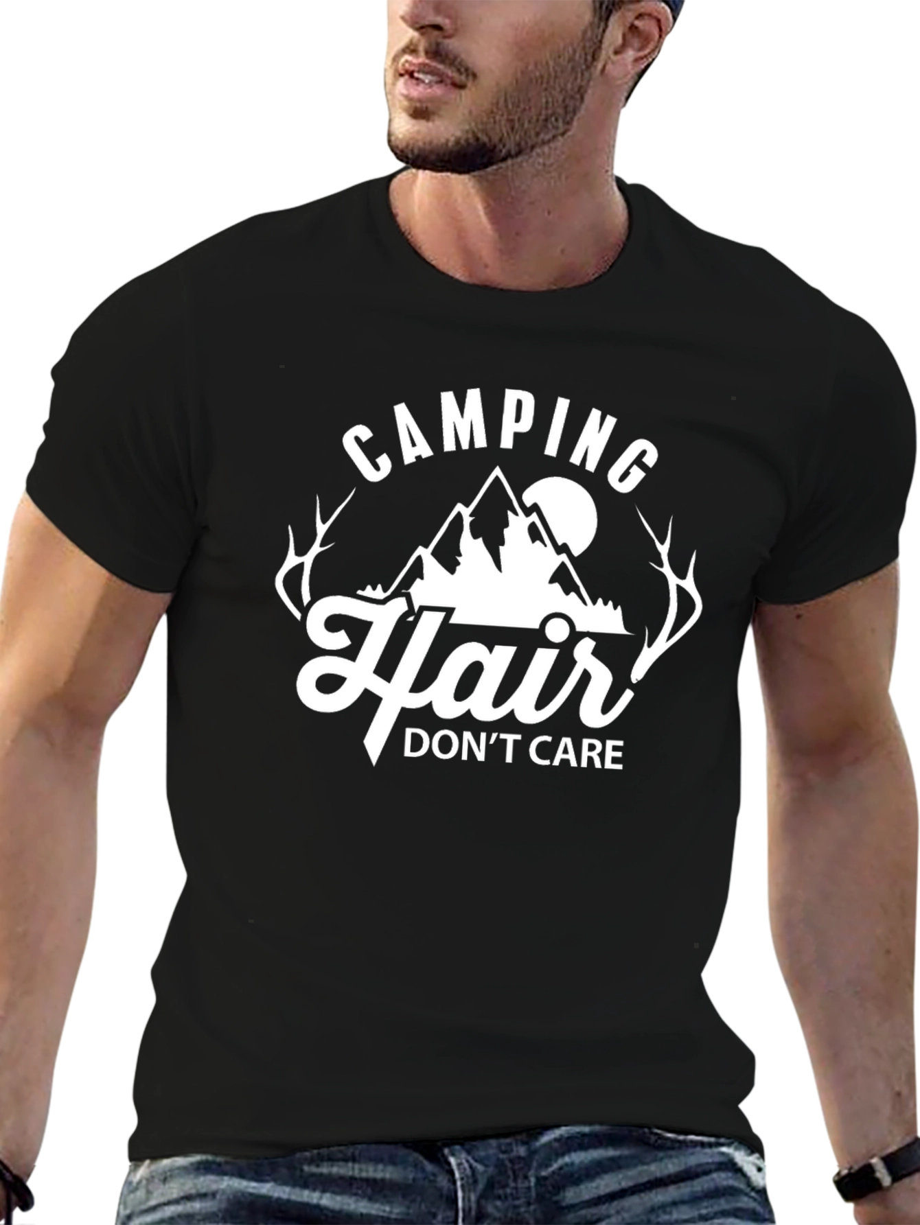 Camping Hair Dont Care T-Shirt