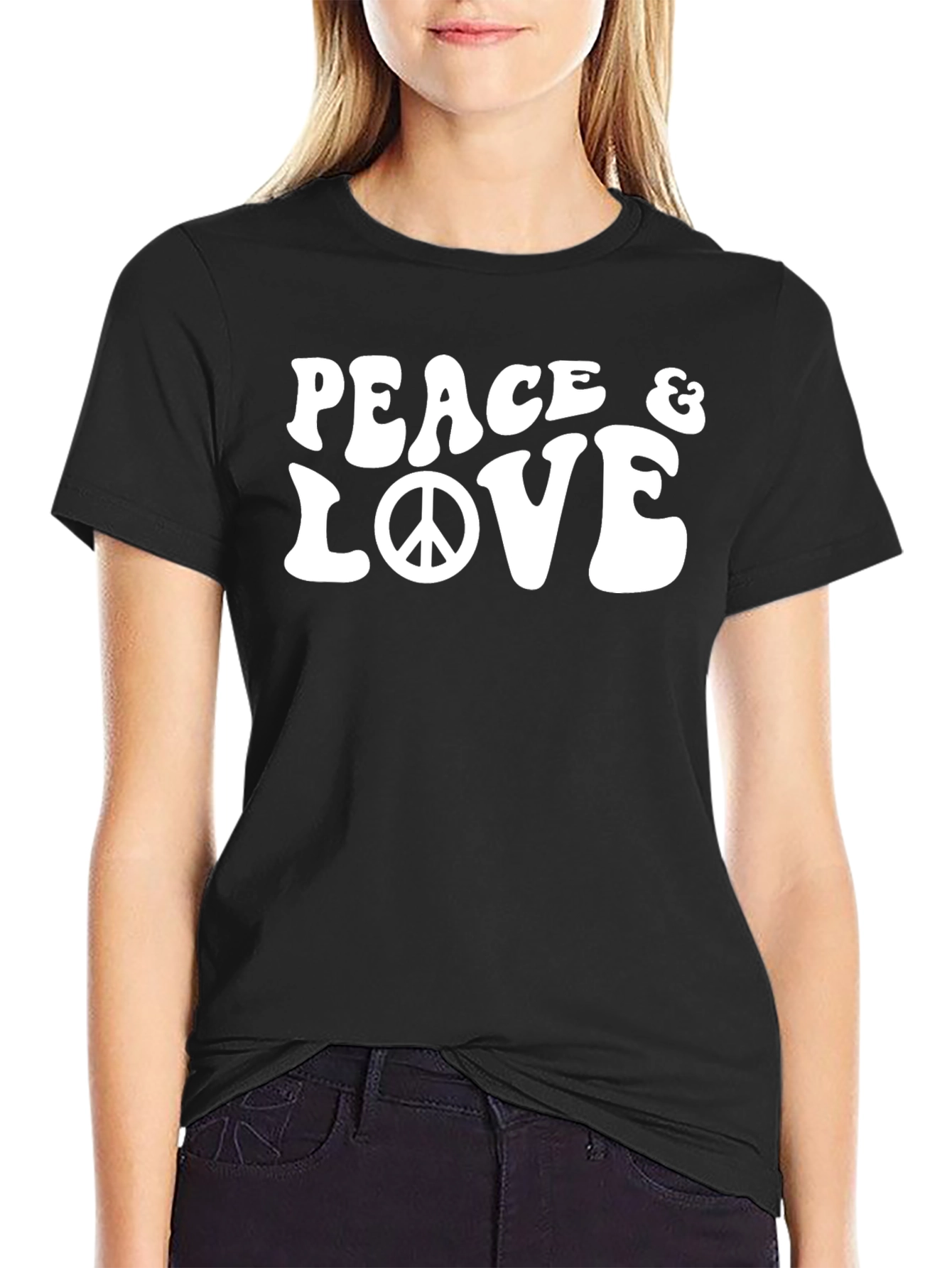 Peace & Love Graphic Tee