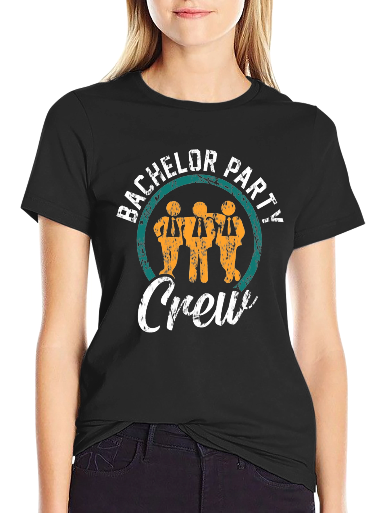Bachelor Party Crew T-Shirt - Grooms Squad Tee