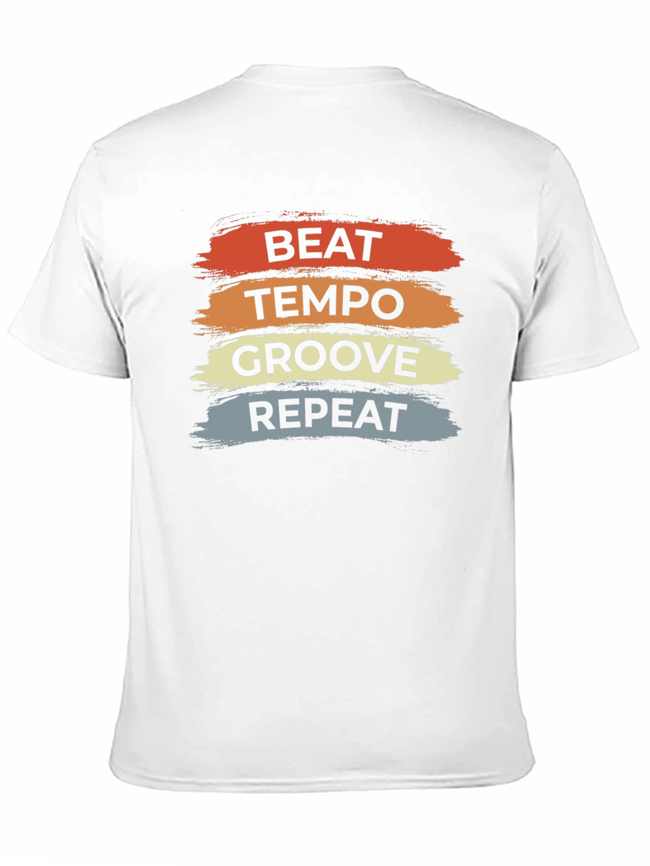 Beat Tempo Groove Repeat Black T-Shirt