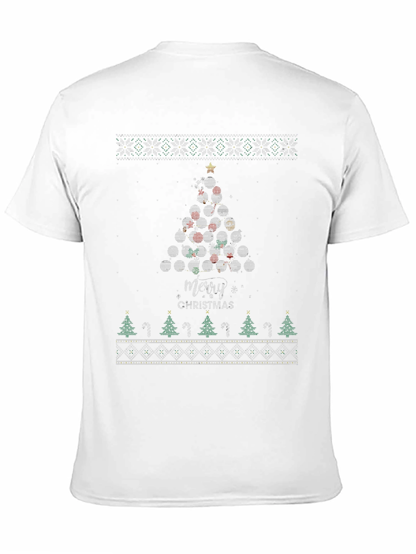 Novelty Christmas Tree T-Shirt