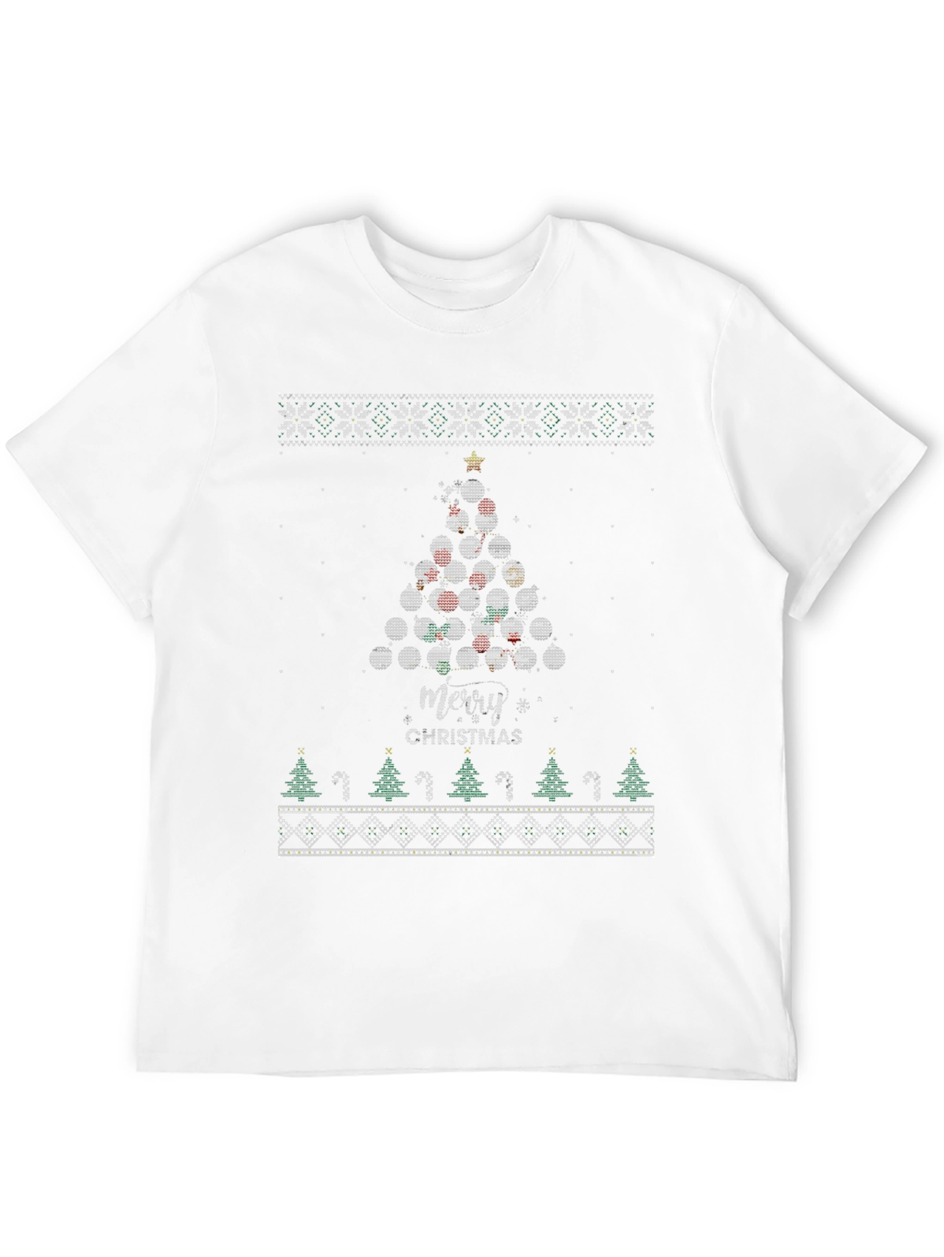 Novelty Christmas Tree T-Shirt
