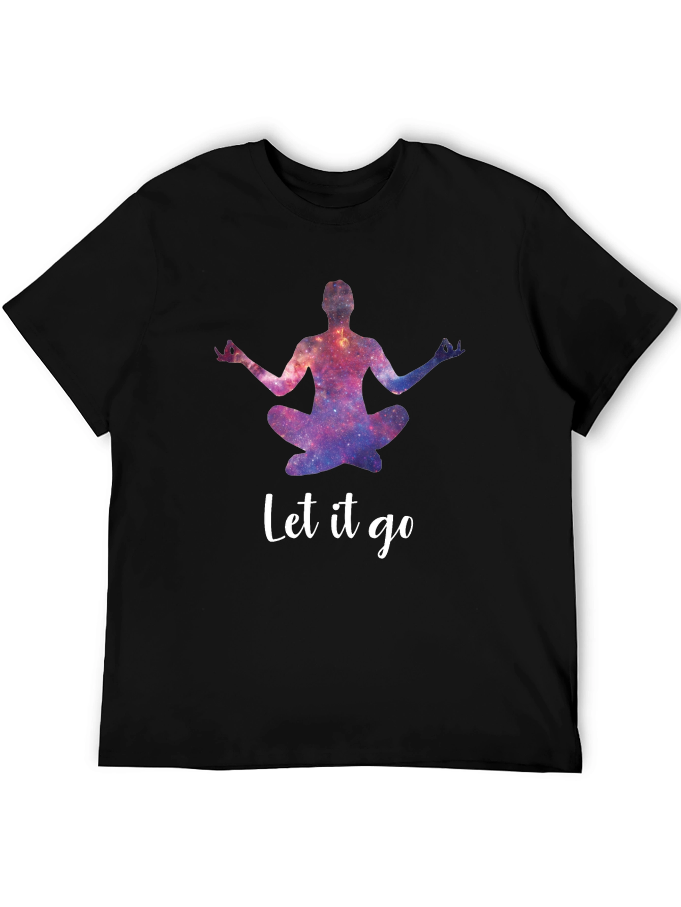 Cosmic Yoga T-Shirt - Let it Go