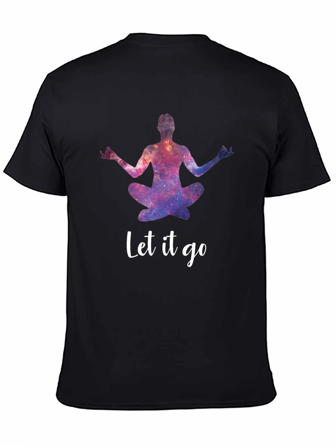 Cosmic Yoga T-Shirt - Let it Go