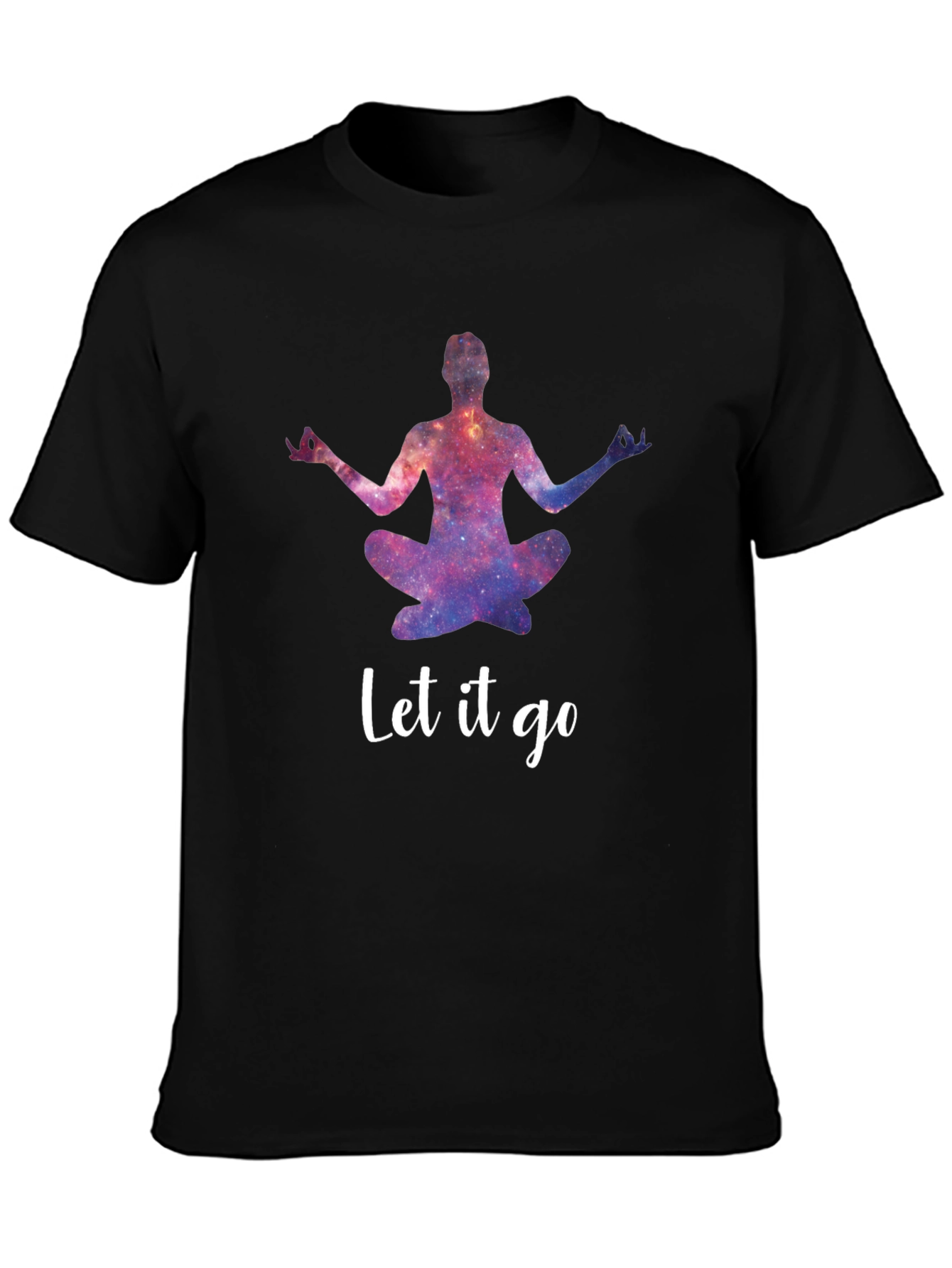 Cosmic Yoga T-Shirt - Let it Go