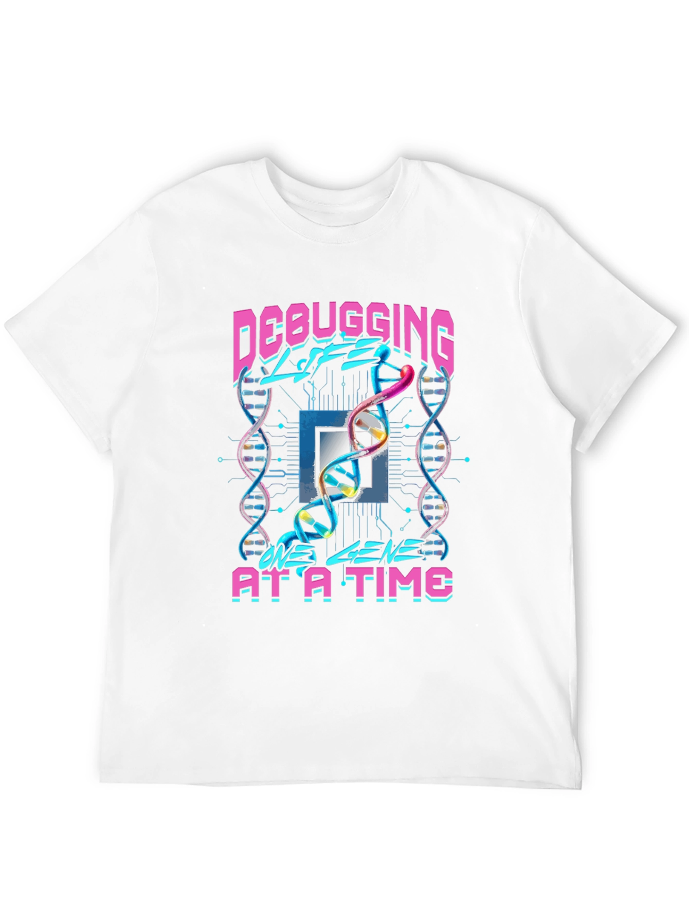 Debugging Life DNA Graphic Tee