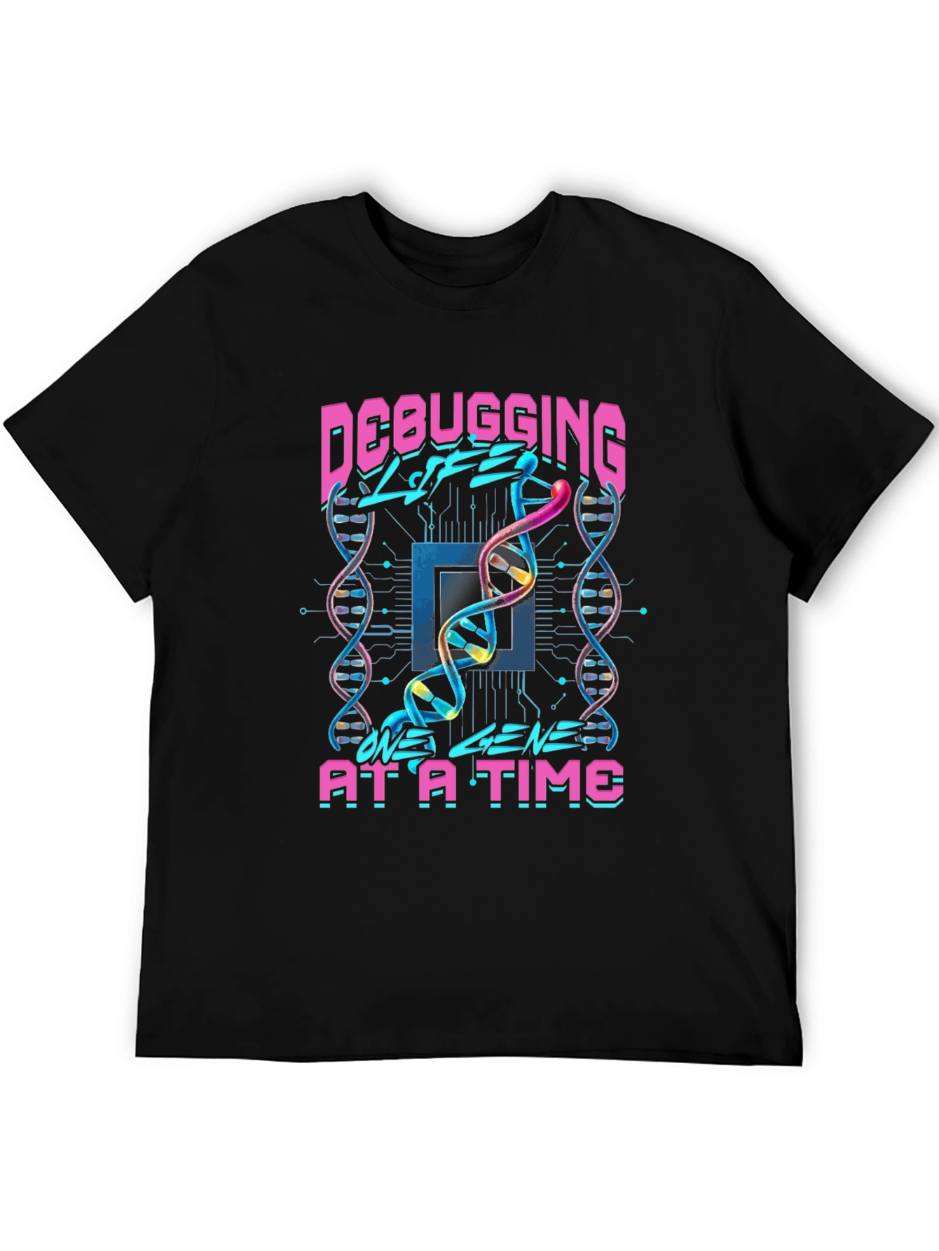 Debugging Life DNA Graphic Tee