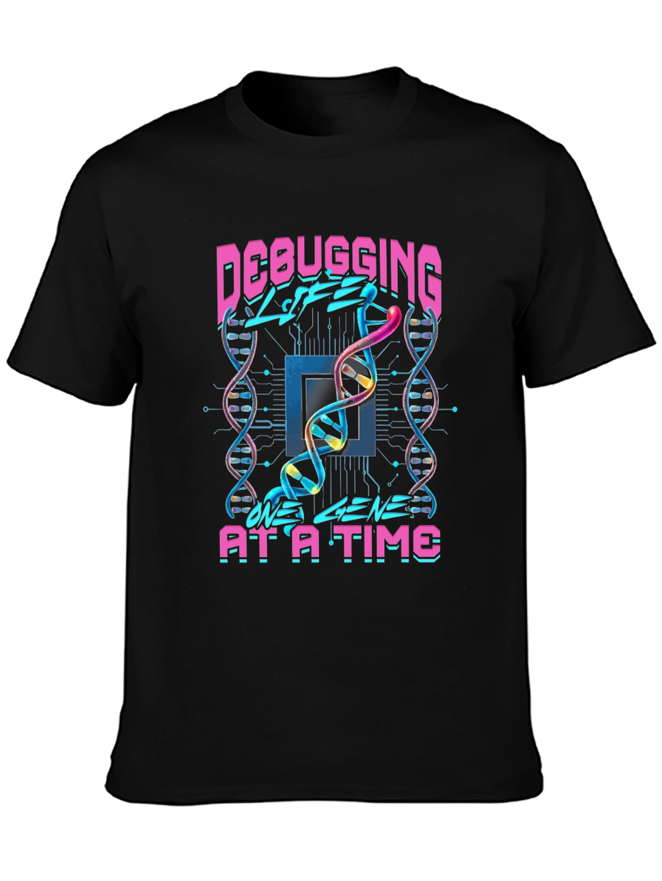 Debugging Life DNA Graphic Tee