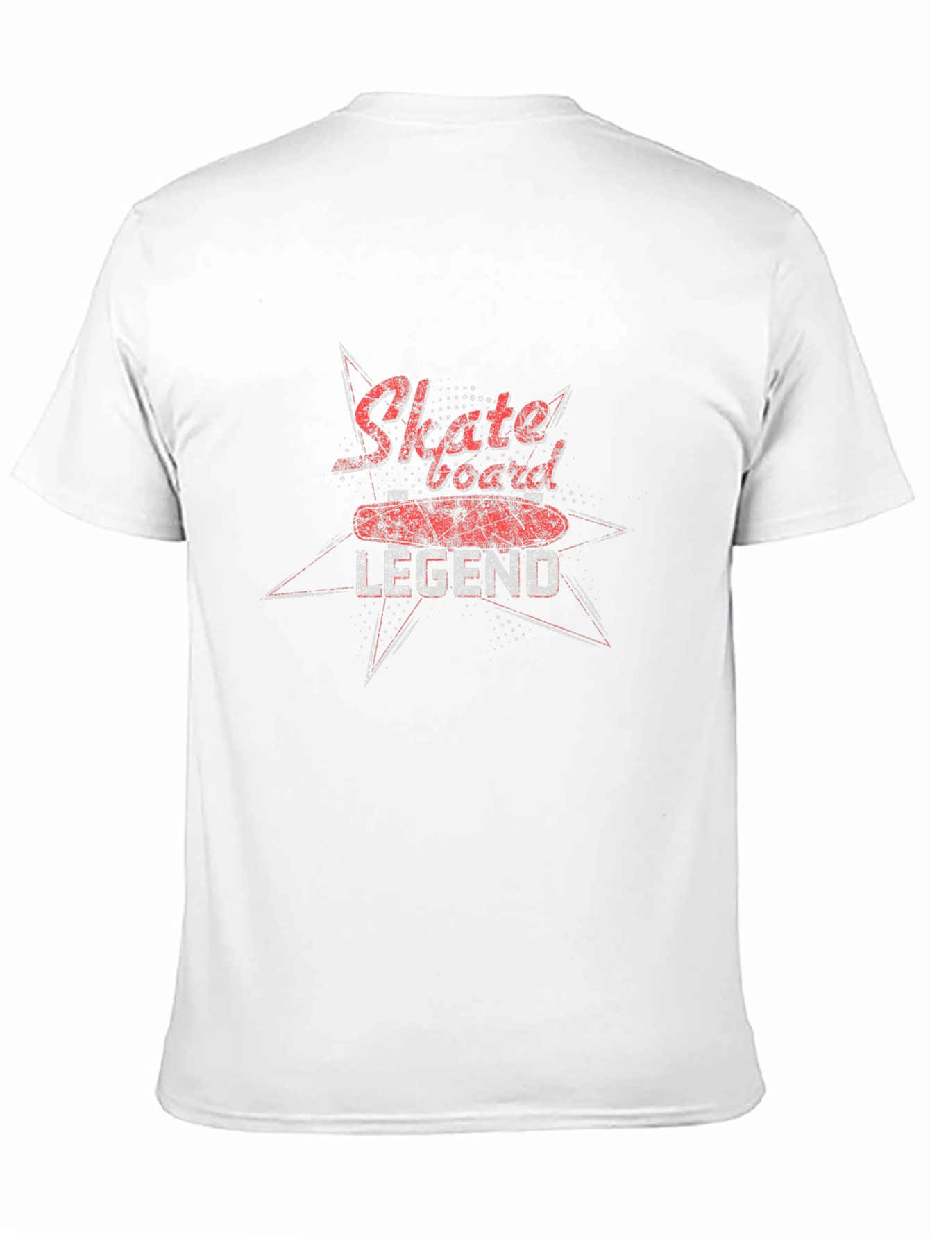 Skateboard Legend Graphic Black T-Shirt