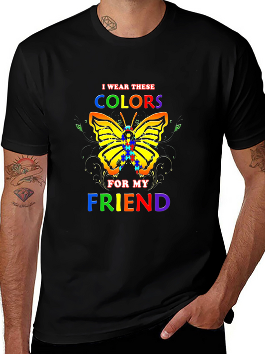 Autism Awareness Butterfly T-Shirt