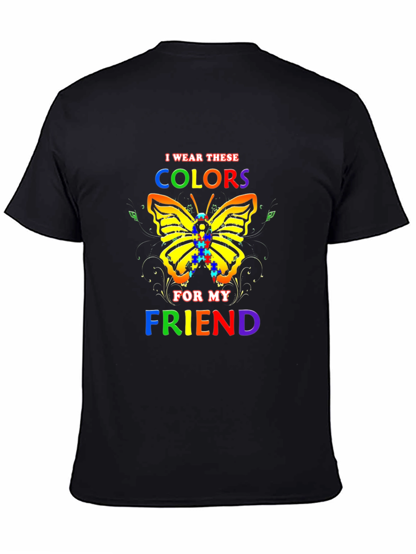 Autism Awareness Butterfly T-Shirt
