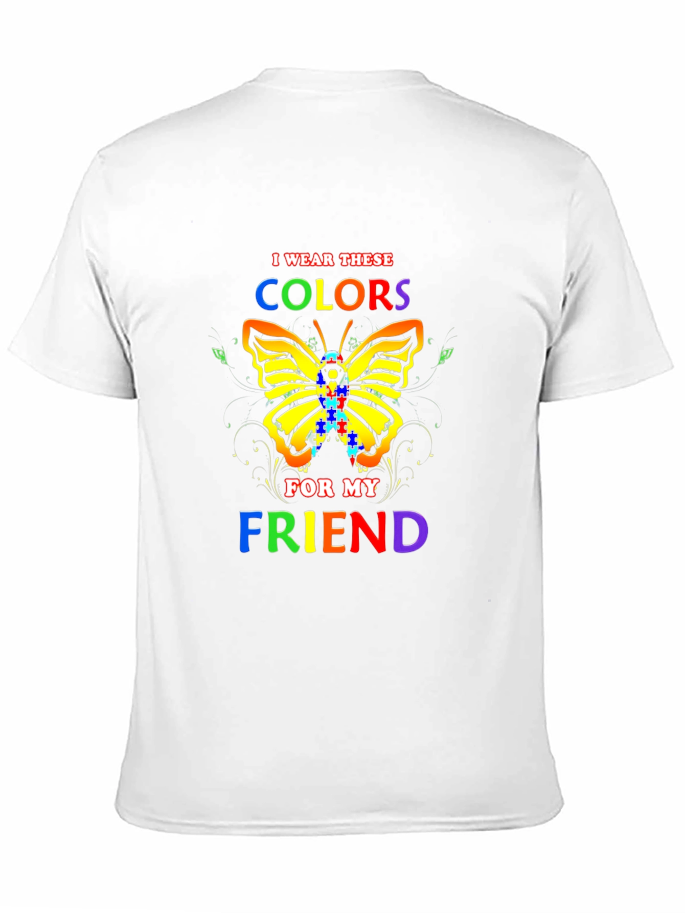 Autism Awareness Butterfly T-Shirt