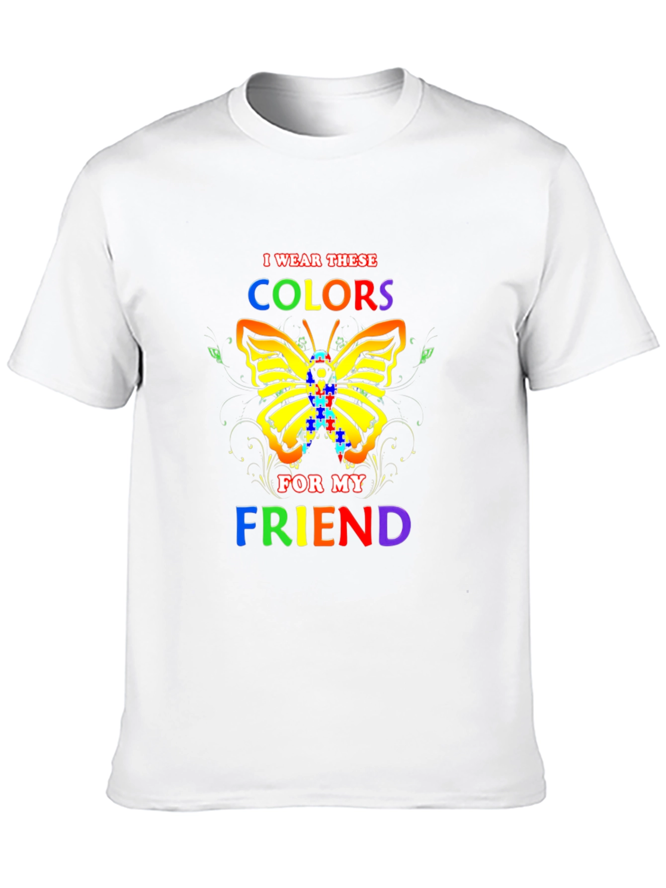 Autism Awareness Butterfly T-Shirt