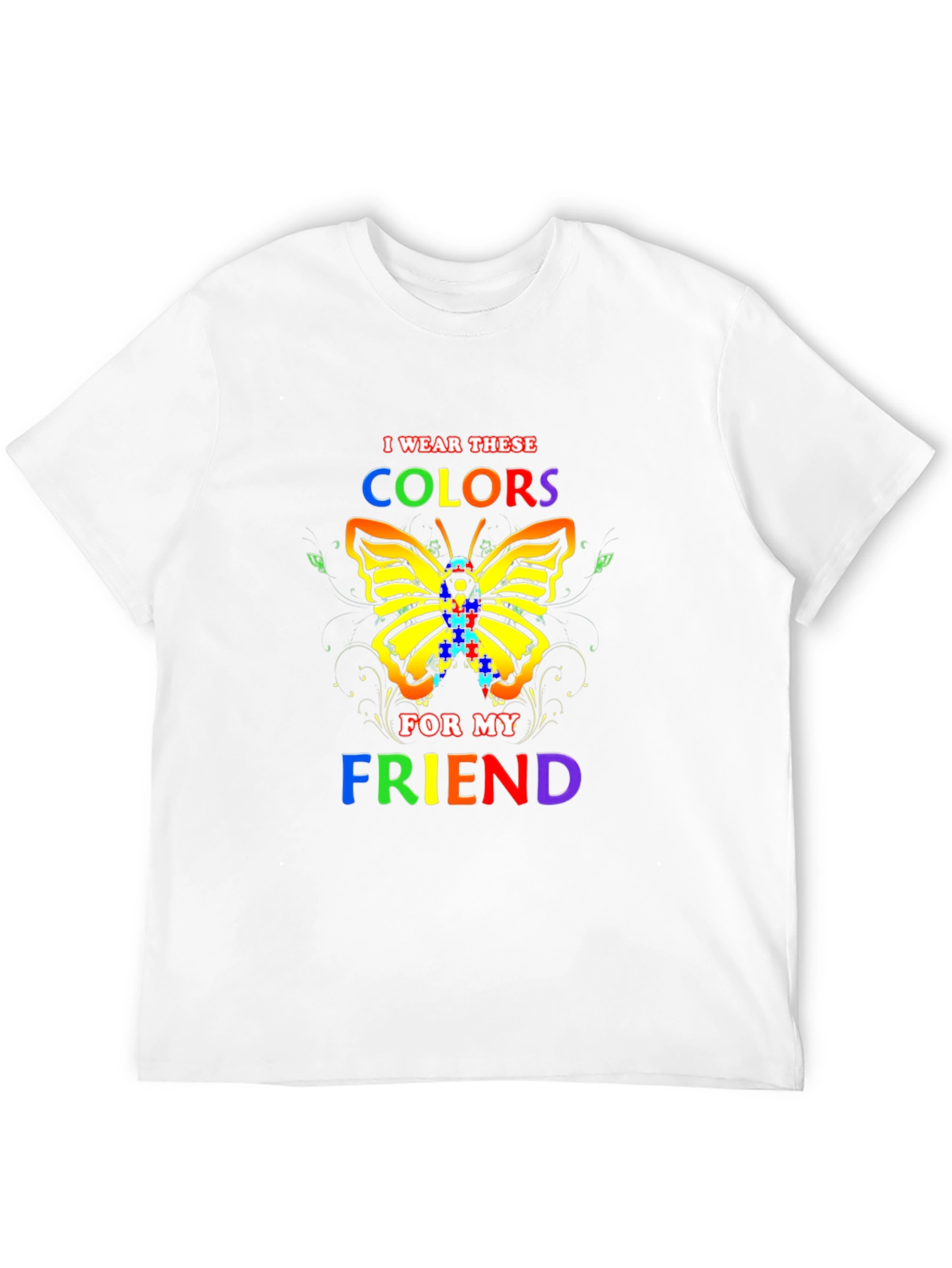 Autism Awareness Butterfly T-Shirt