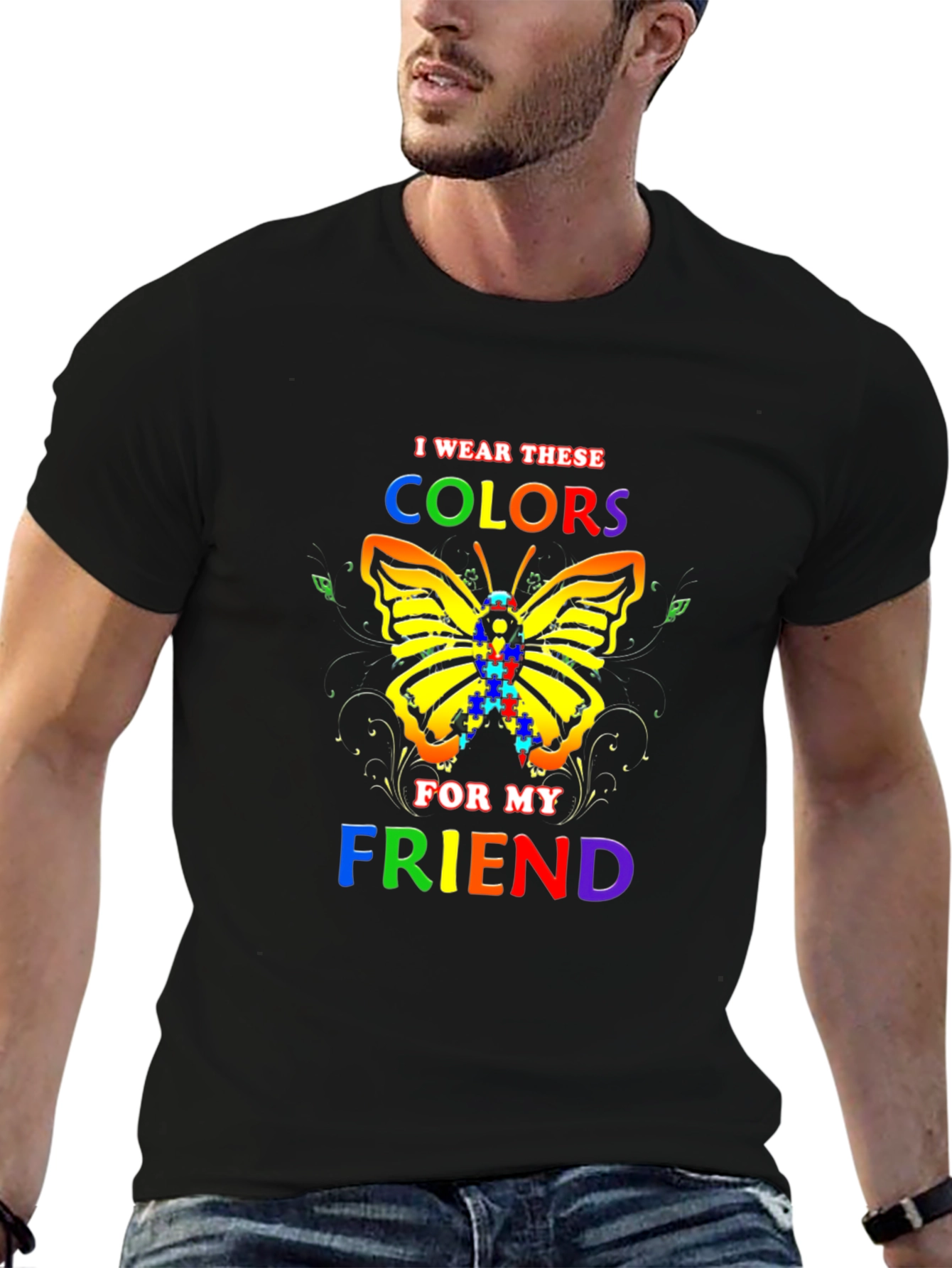 Autism Awareness Butterfly T-Shirt