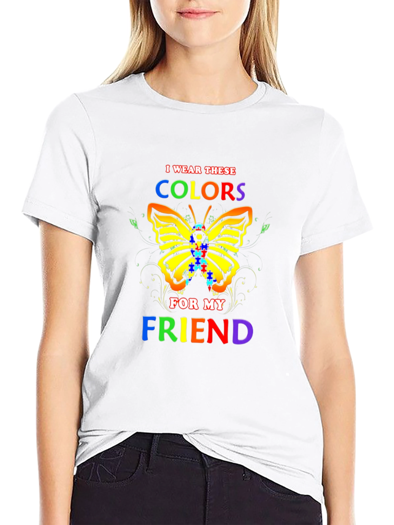 Autism Awareness Butterfly T-Shirt
