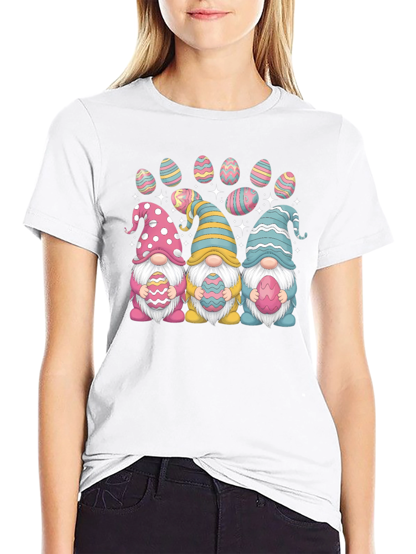 Easter Gnome T-Shirt - Cute Holiday Design