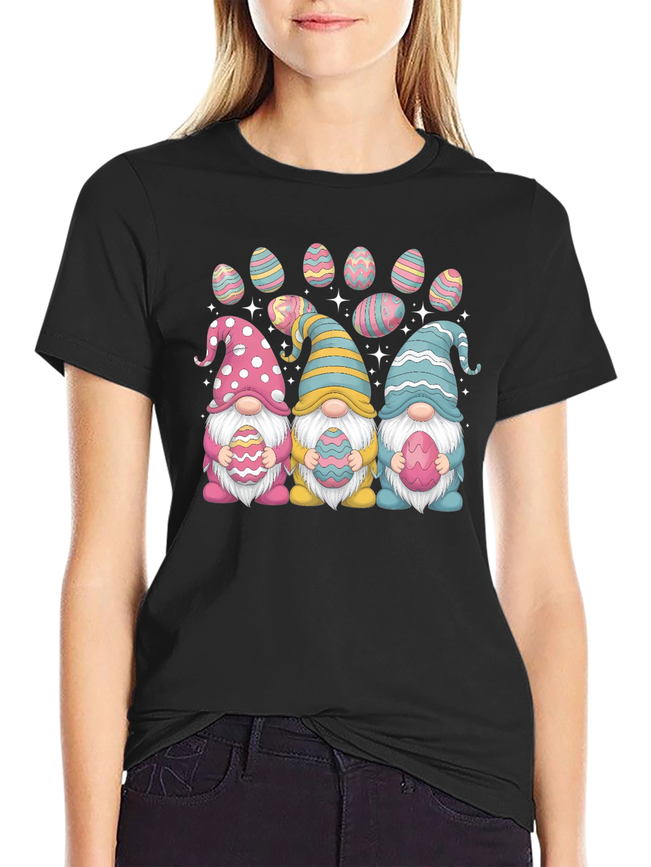 Easter Gnome T-Shirt - Cute Holiday Design