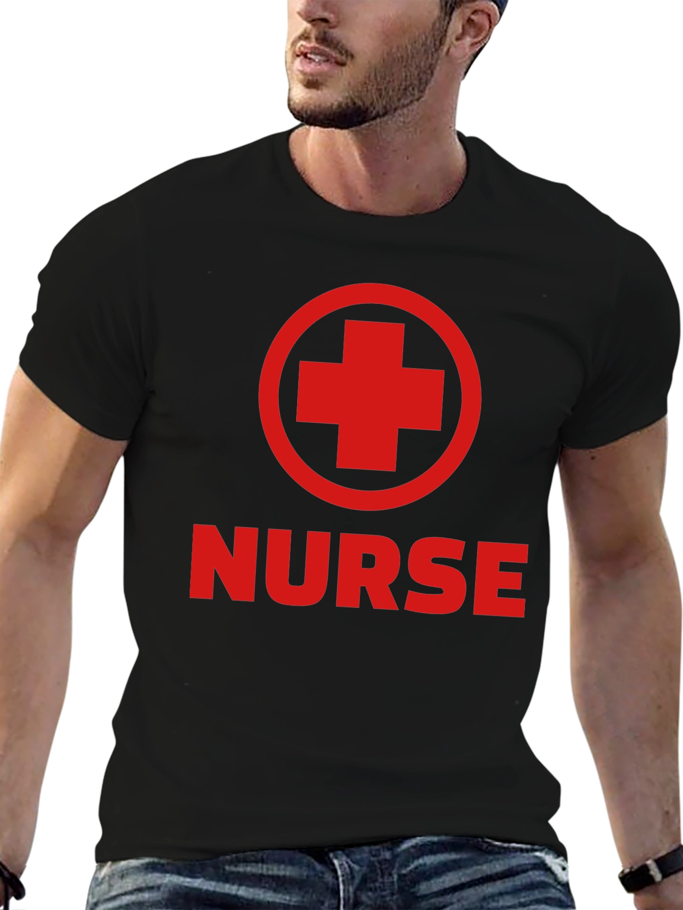 Nurse T-Shirt - Red Cross Design