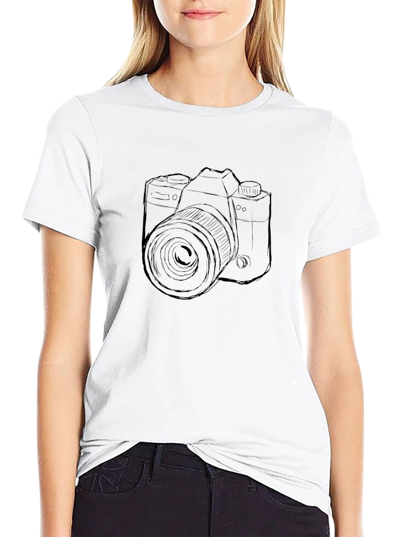 Camera Graphic Tee - Photographers Must-Have