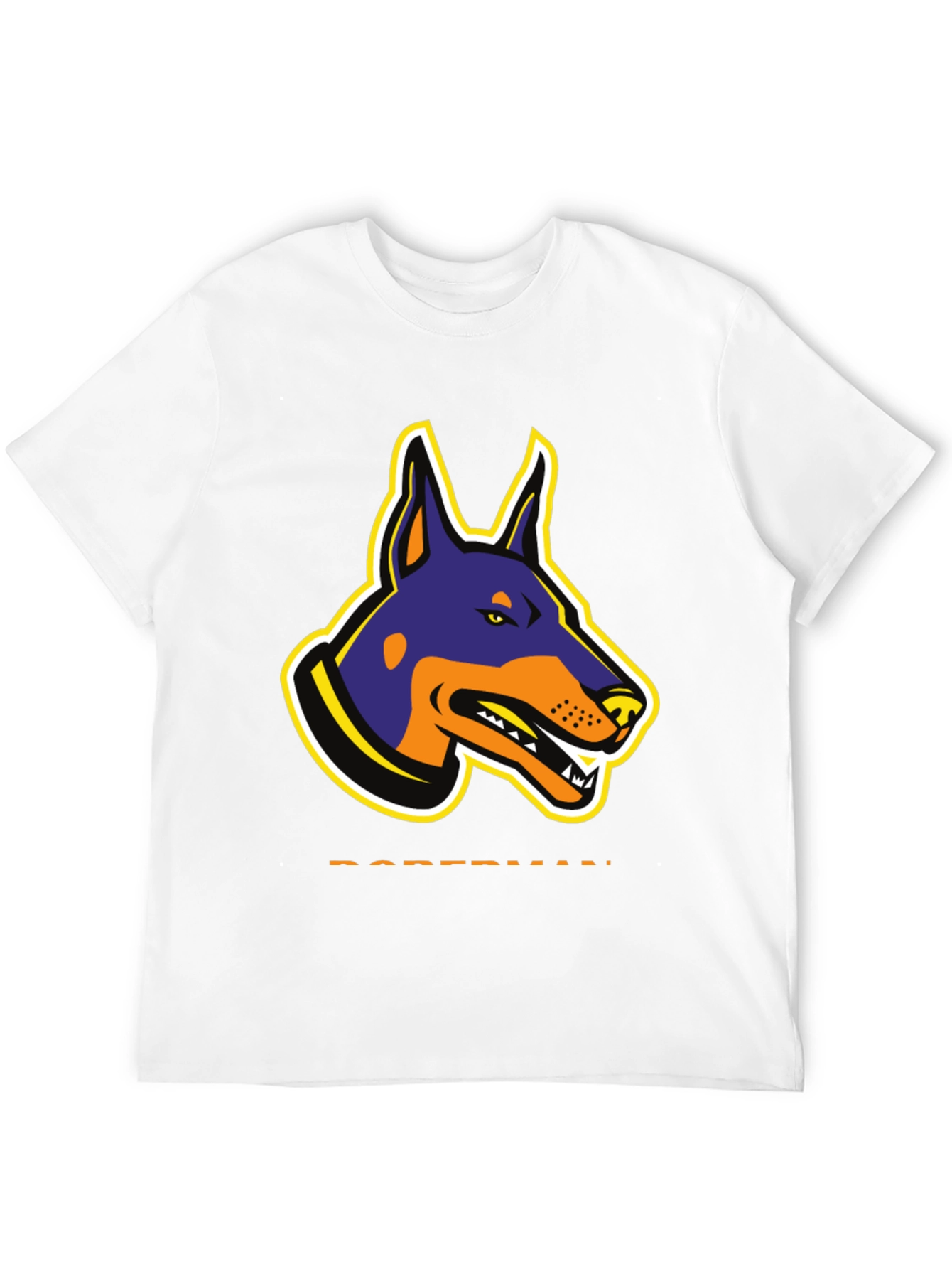 Doberman Graphic T-Shirt - Bold Dog Design