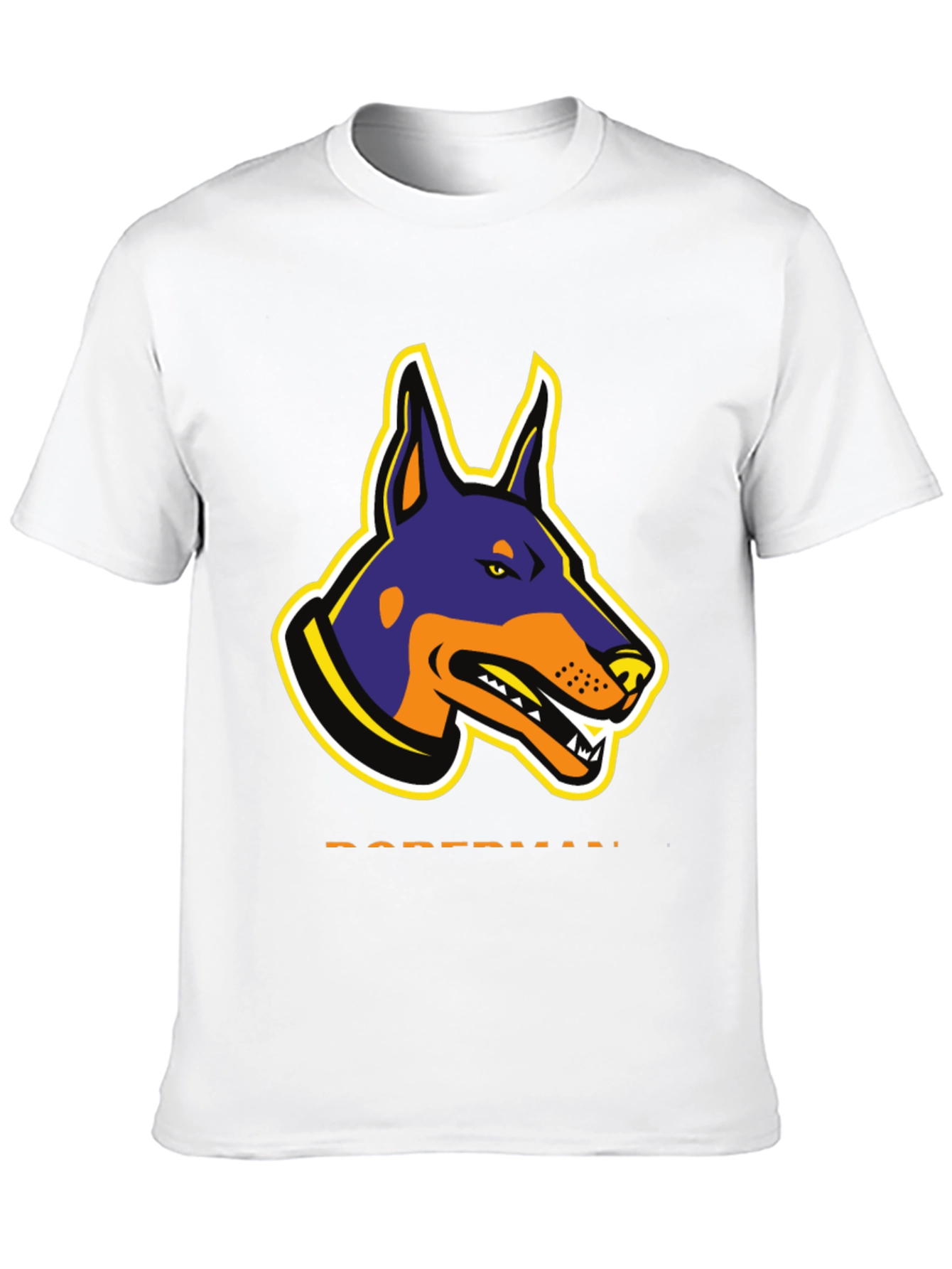 Doberman Graphic T-Shirt - Bold Dog Design