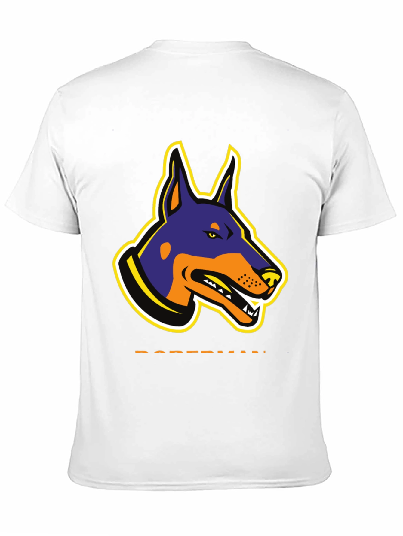 Doberman Graphic T-Shirt - Bold Dog Design