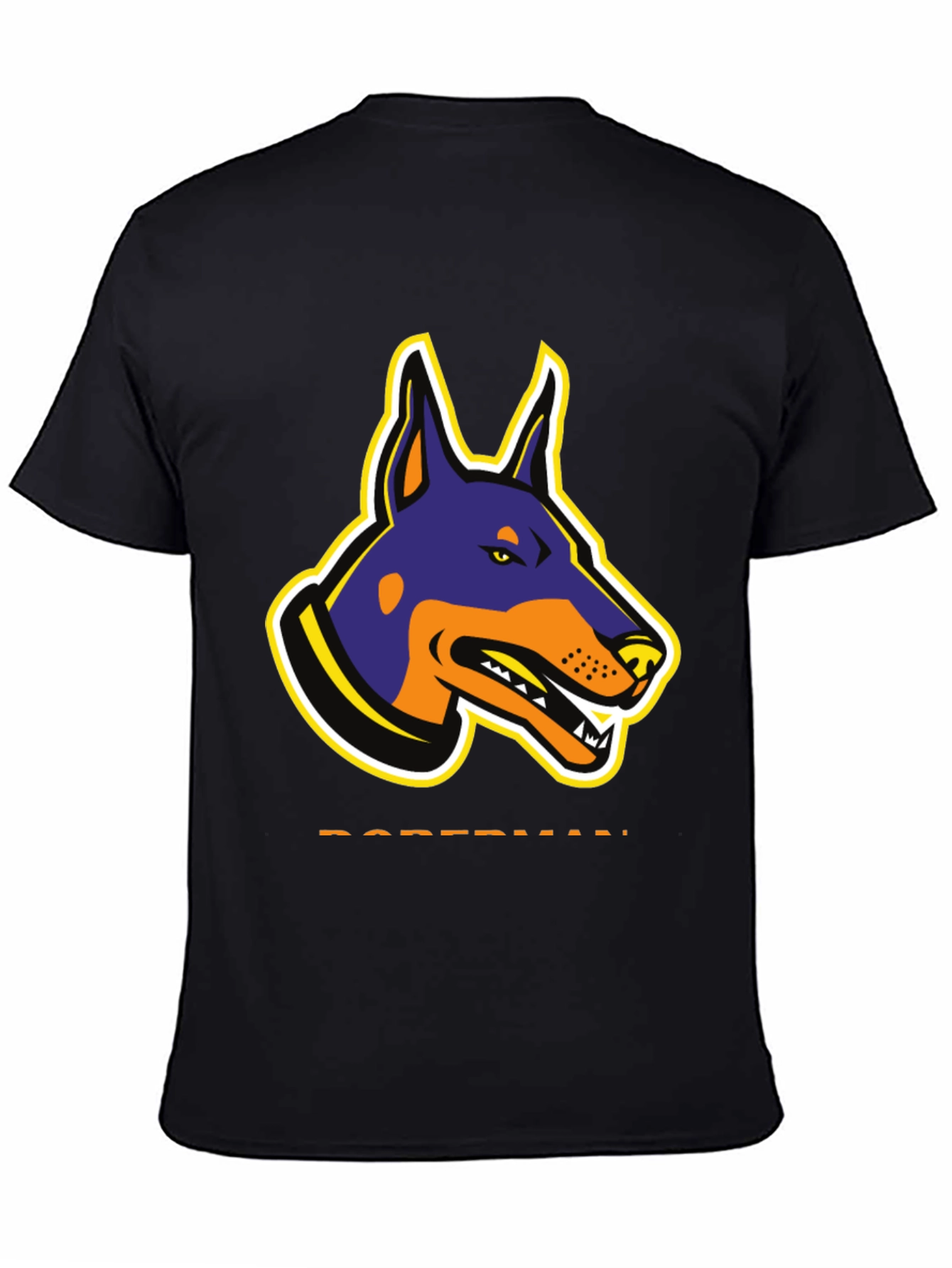 Doberman Graphic T-Shirt - Bold Dog Design