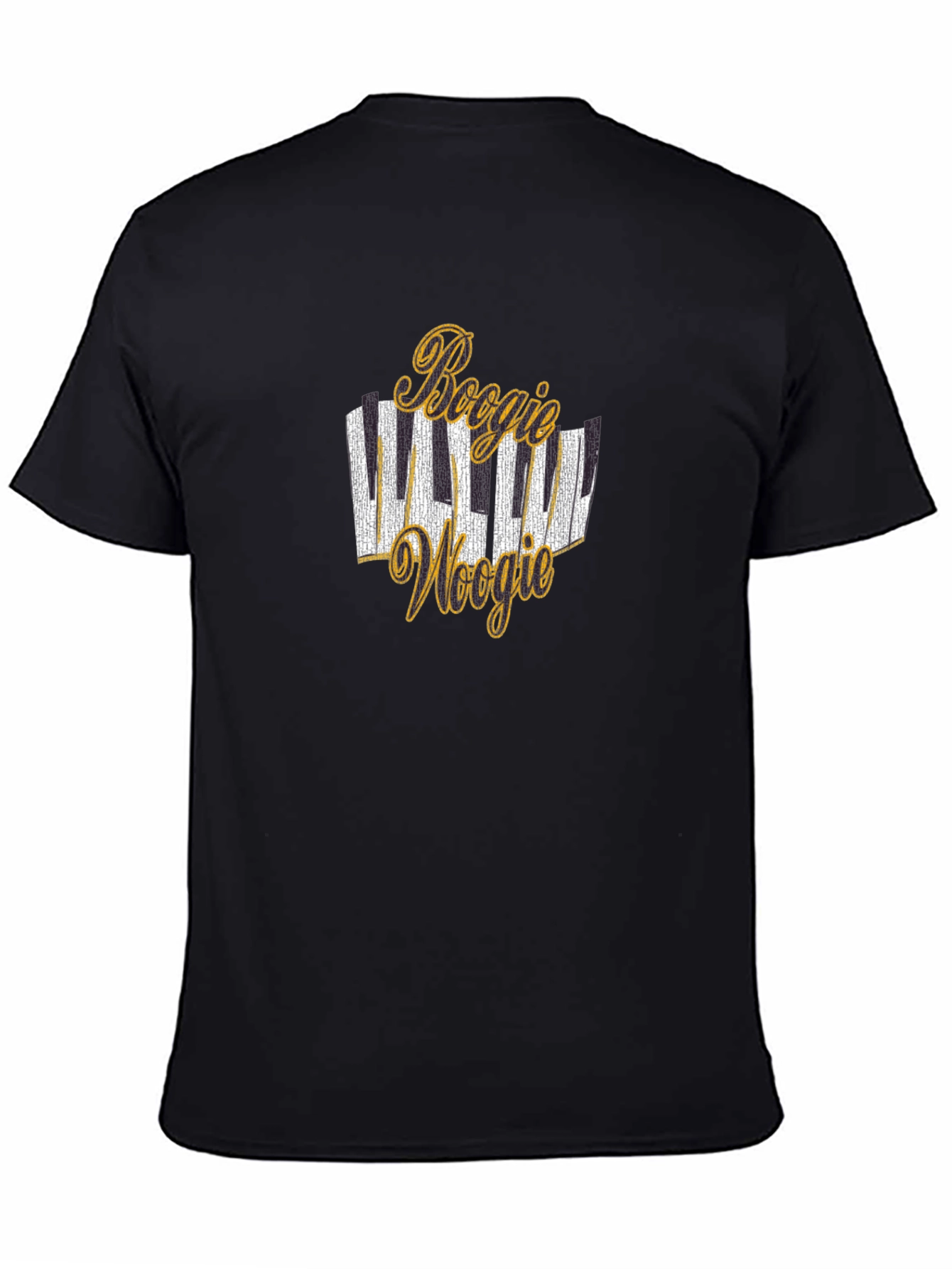 Boogie Woogie Piano Keys Graphic T-Shirt