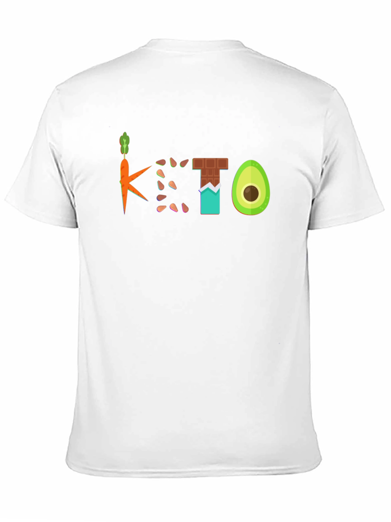Keto Diet Graphic T-Shirt - Foodie Tee