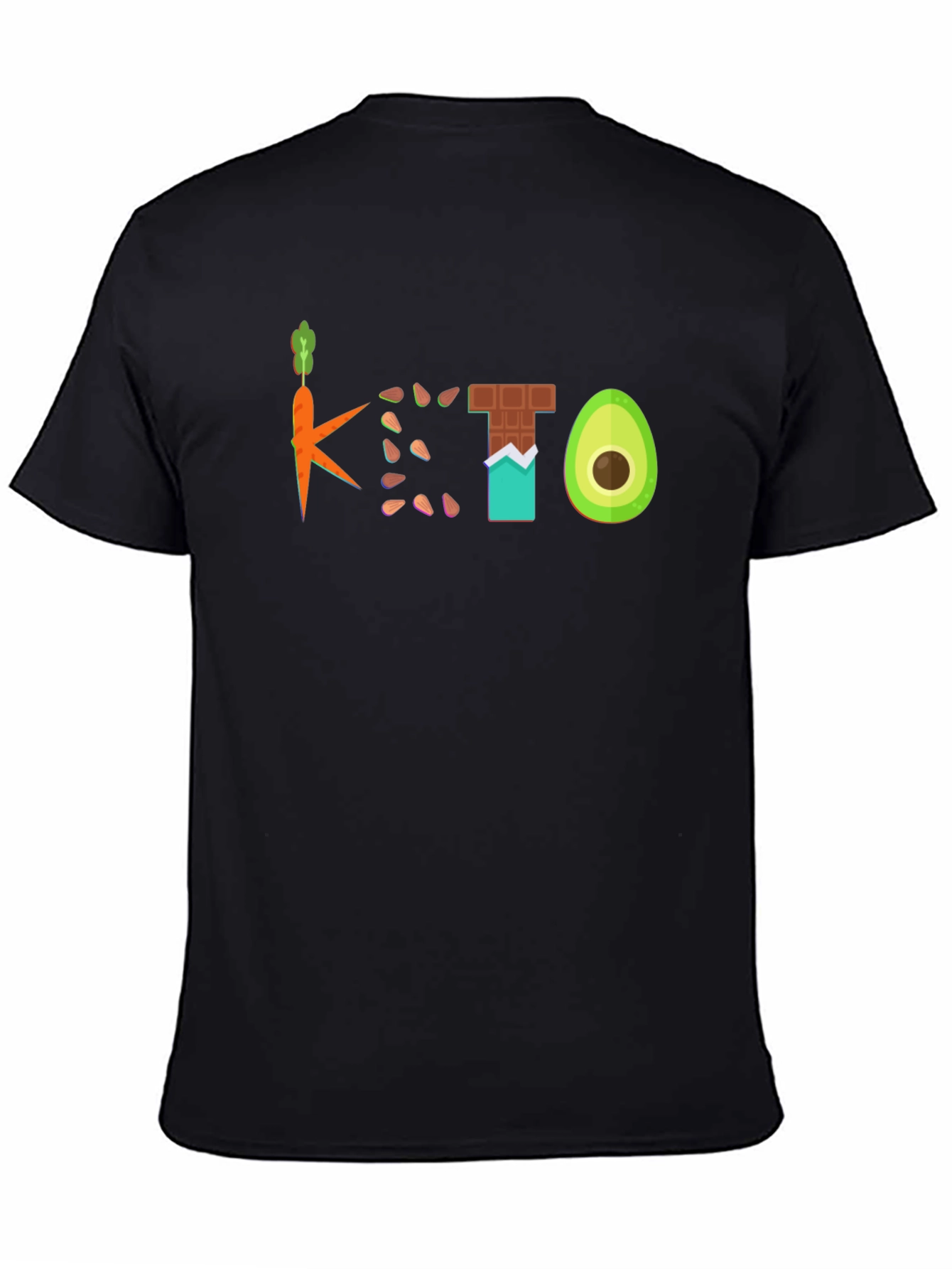 Keto Diet Graphic T-Shirt - Foodie Tee