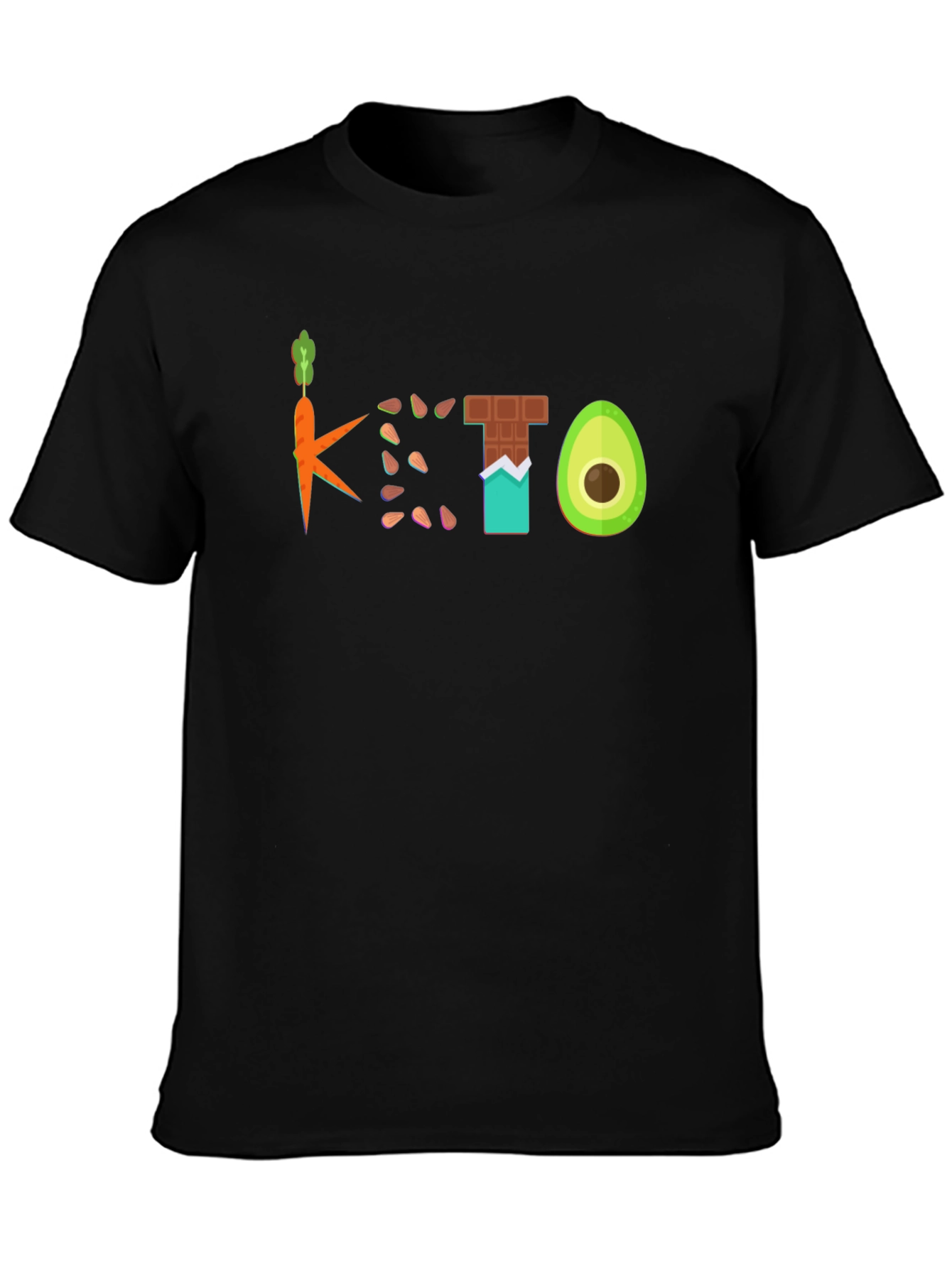 Keto Diet Graphic T-Shirt - Foodie Tee