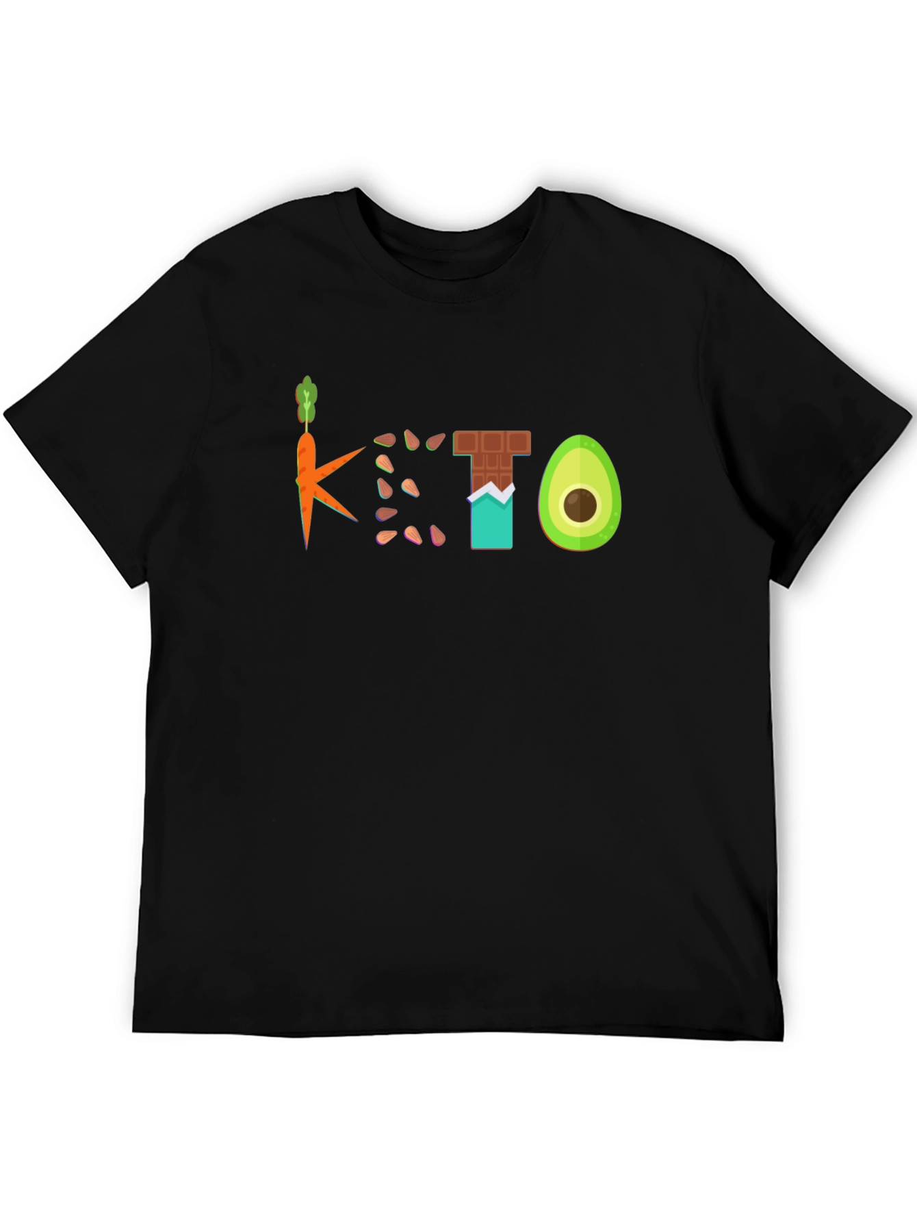 Keto Diet Graphic T-Shirt - Foodie Tee