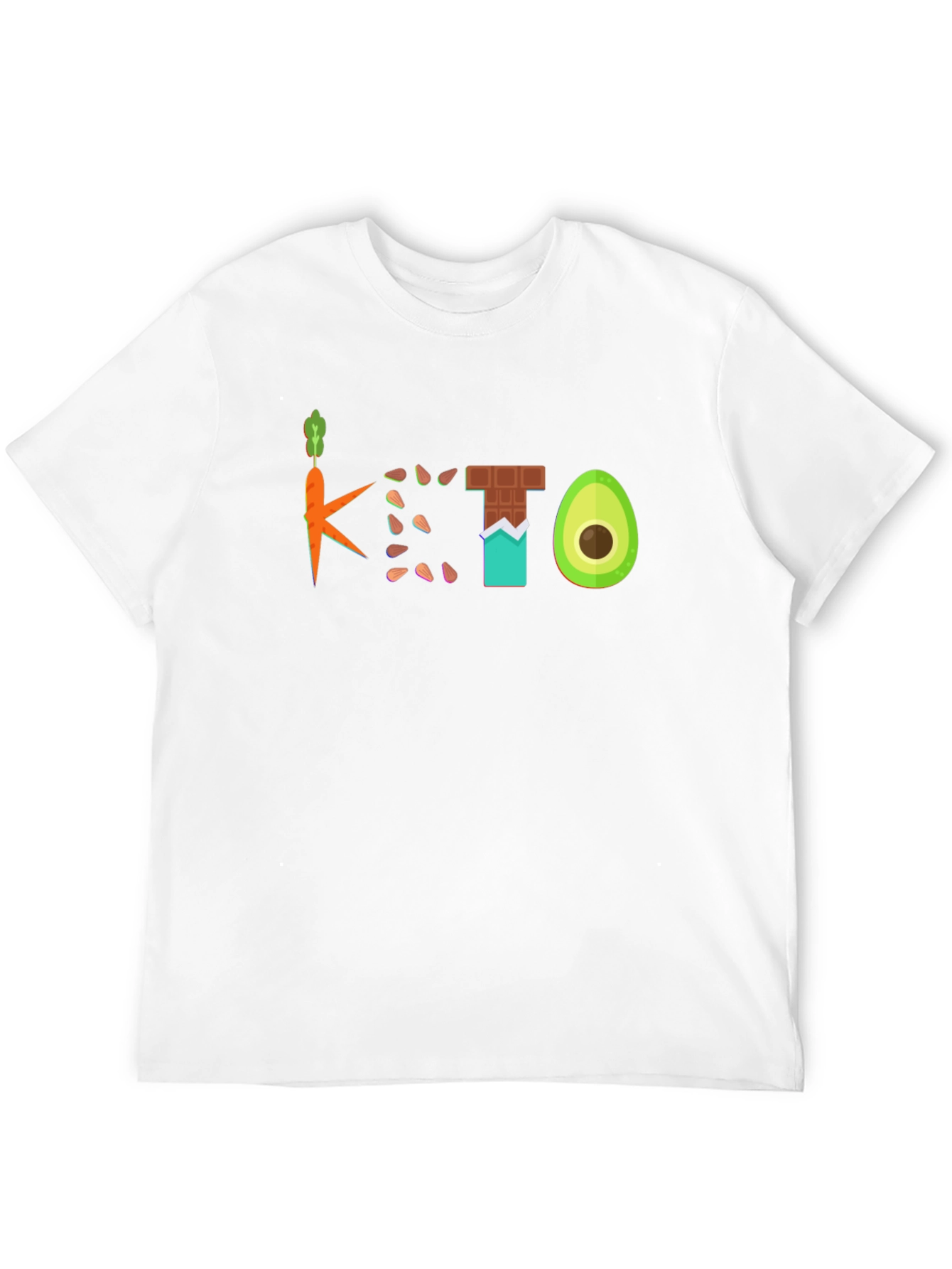 Keto Diet Graphic T-Shirt - Foodie Tee