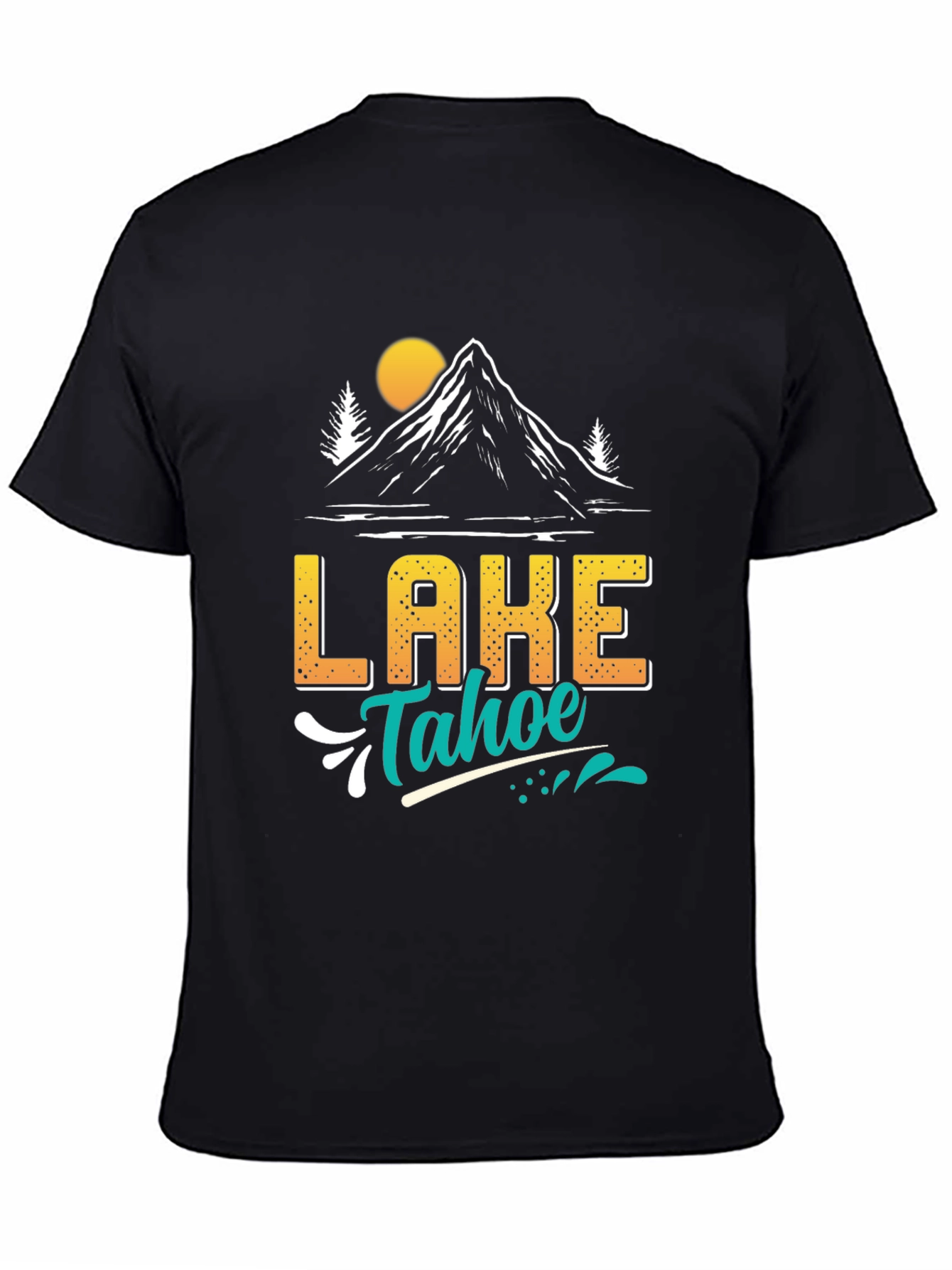 Lake Tahoe Graphic T-Shirt - Mountain Adventure Tee