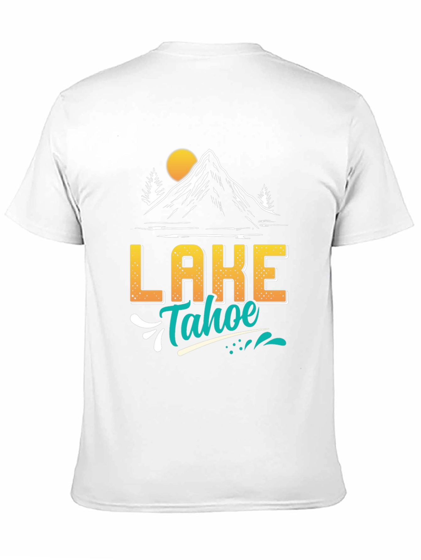 Lake Tahoe Graphic T-Shirt - Mountain Adventure Tee