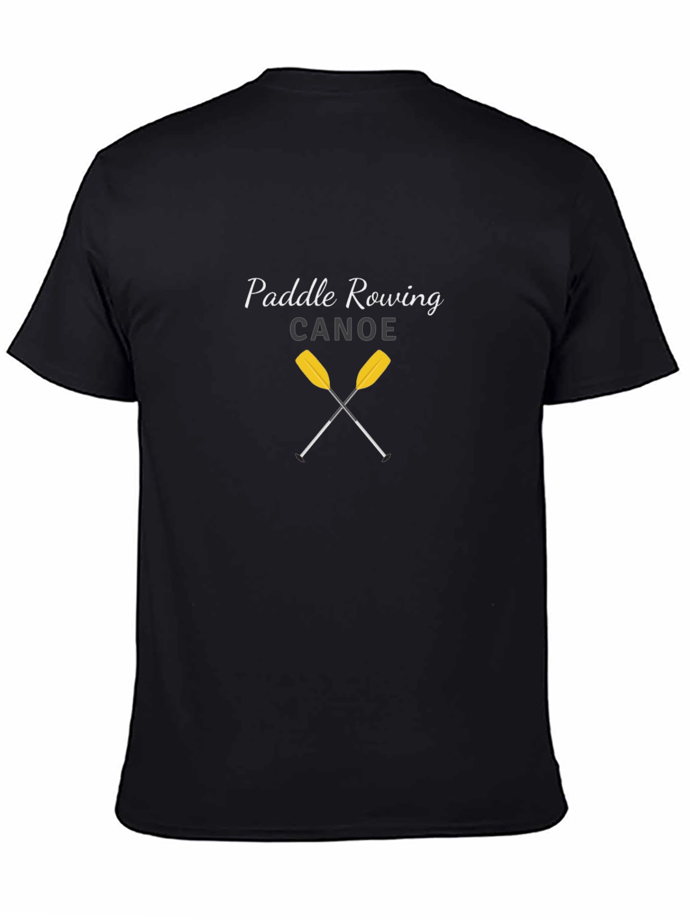 Paddle Row Canoe Graphic Tee - Outdoor Adventure