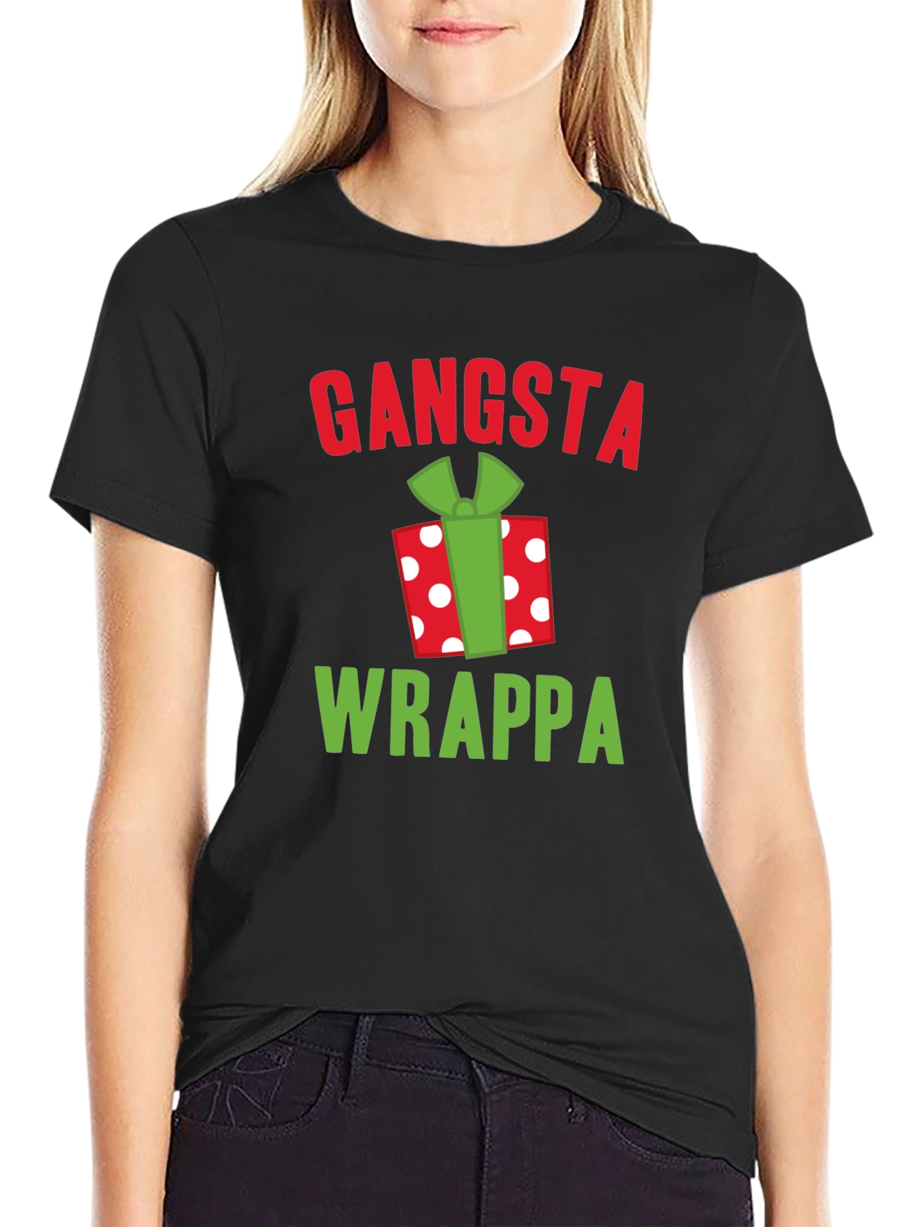 Gangsta Wrappa Christmas T-Shirt