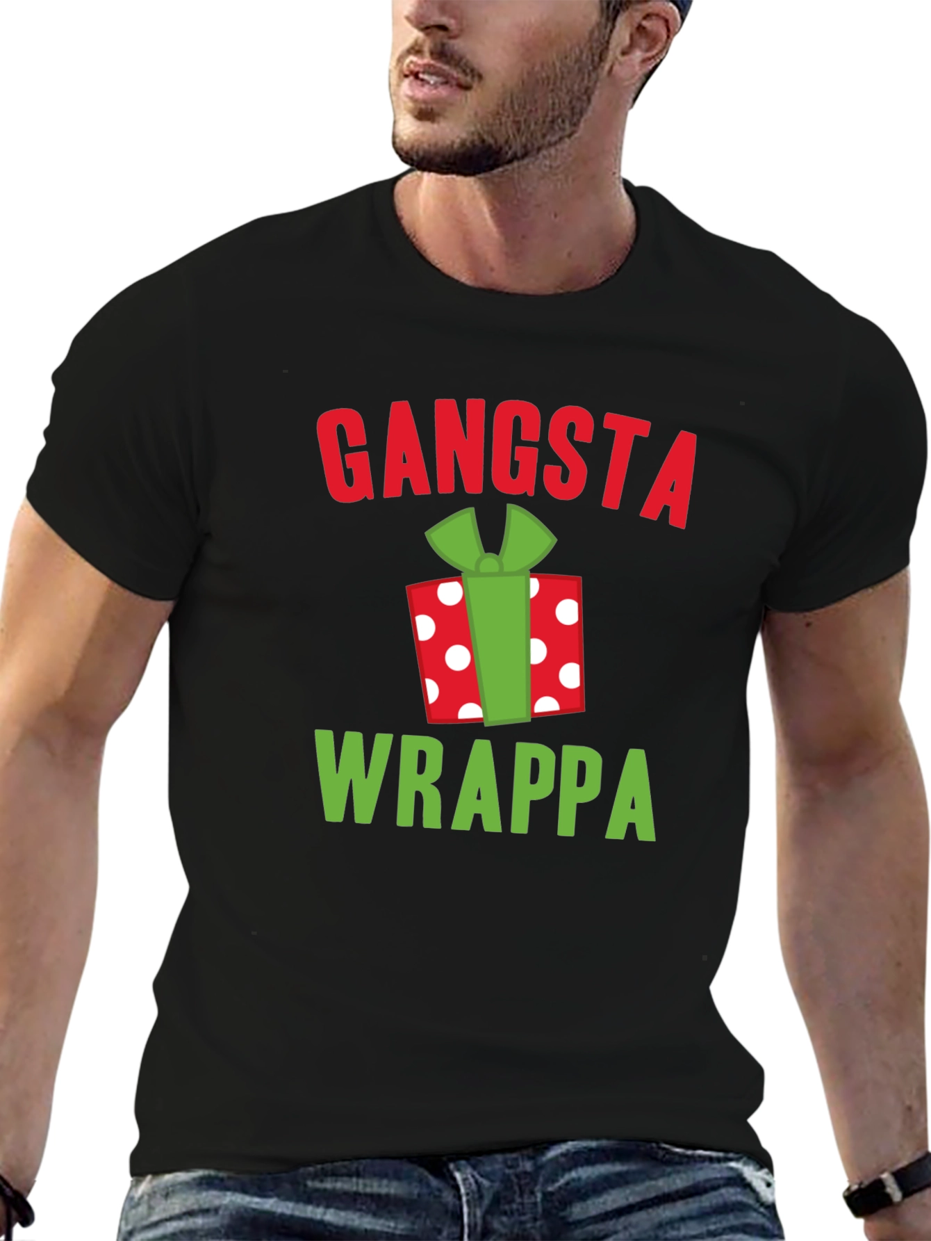 Gangsta Wrappa Christmas T-Shirt