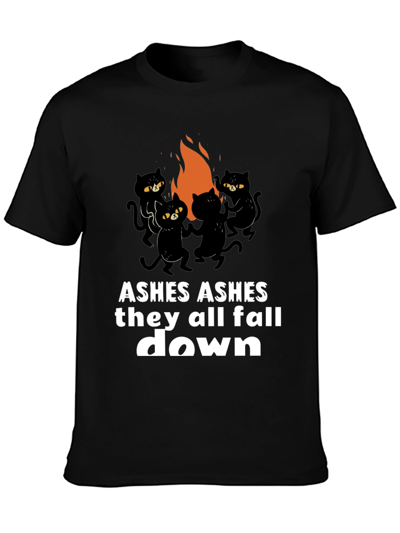 Ashes Black Cat T-Shirt