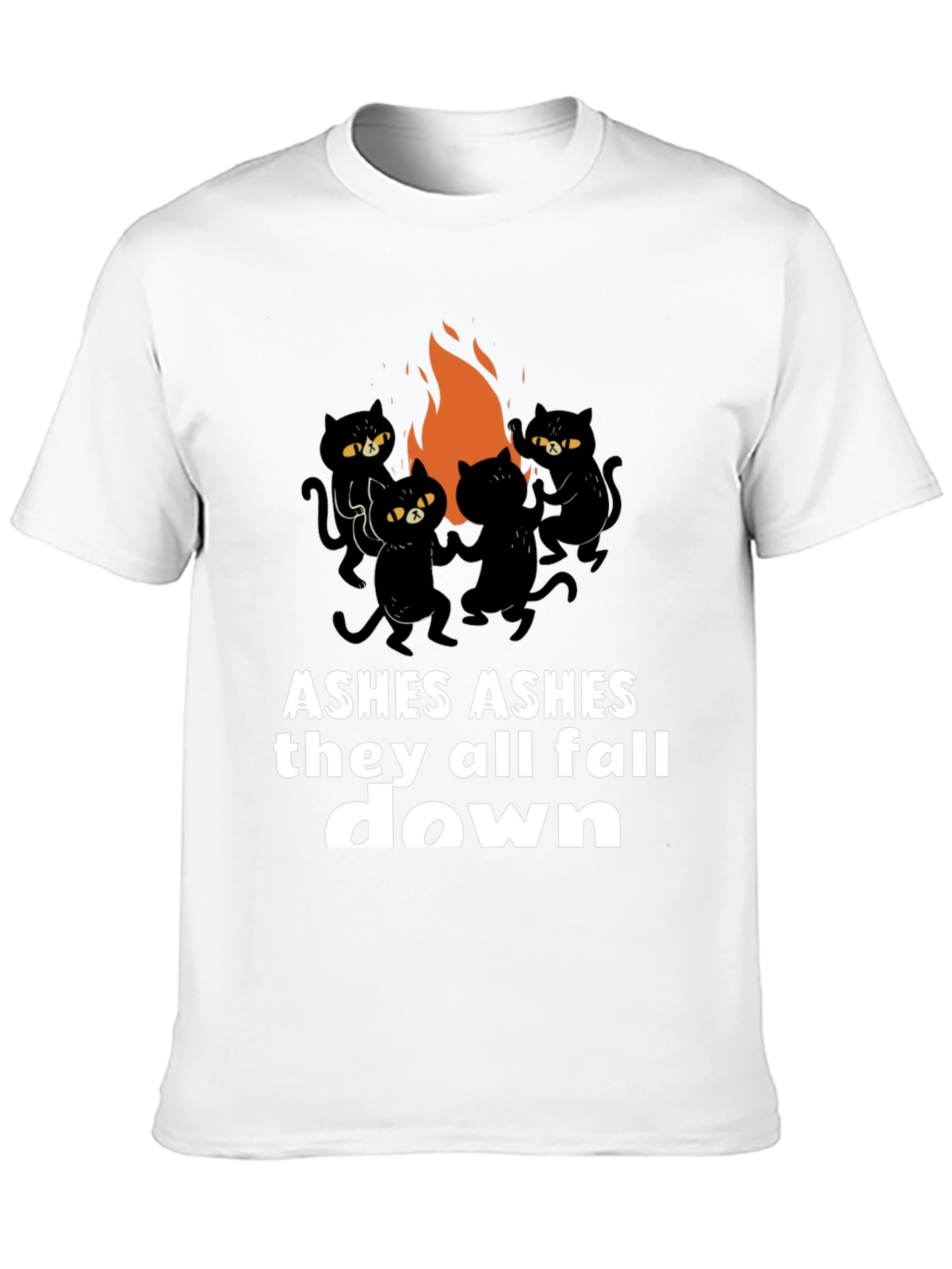 Ashes Black Cat T-Shirt