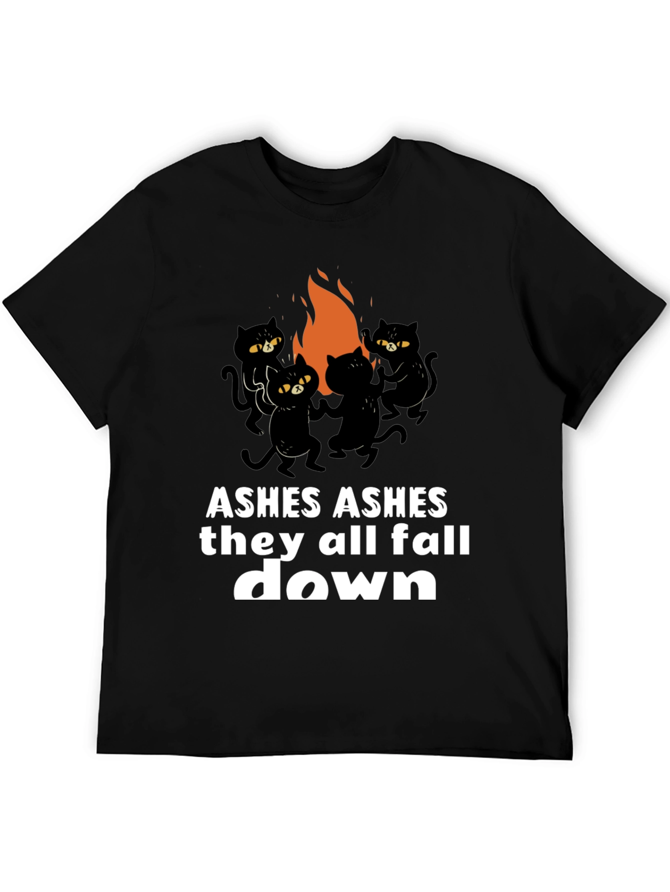 Ashes Black Cat T-Shirt