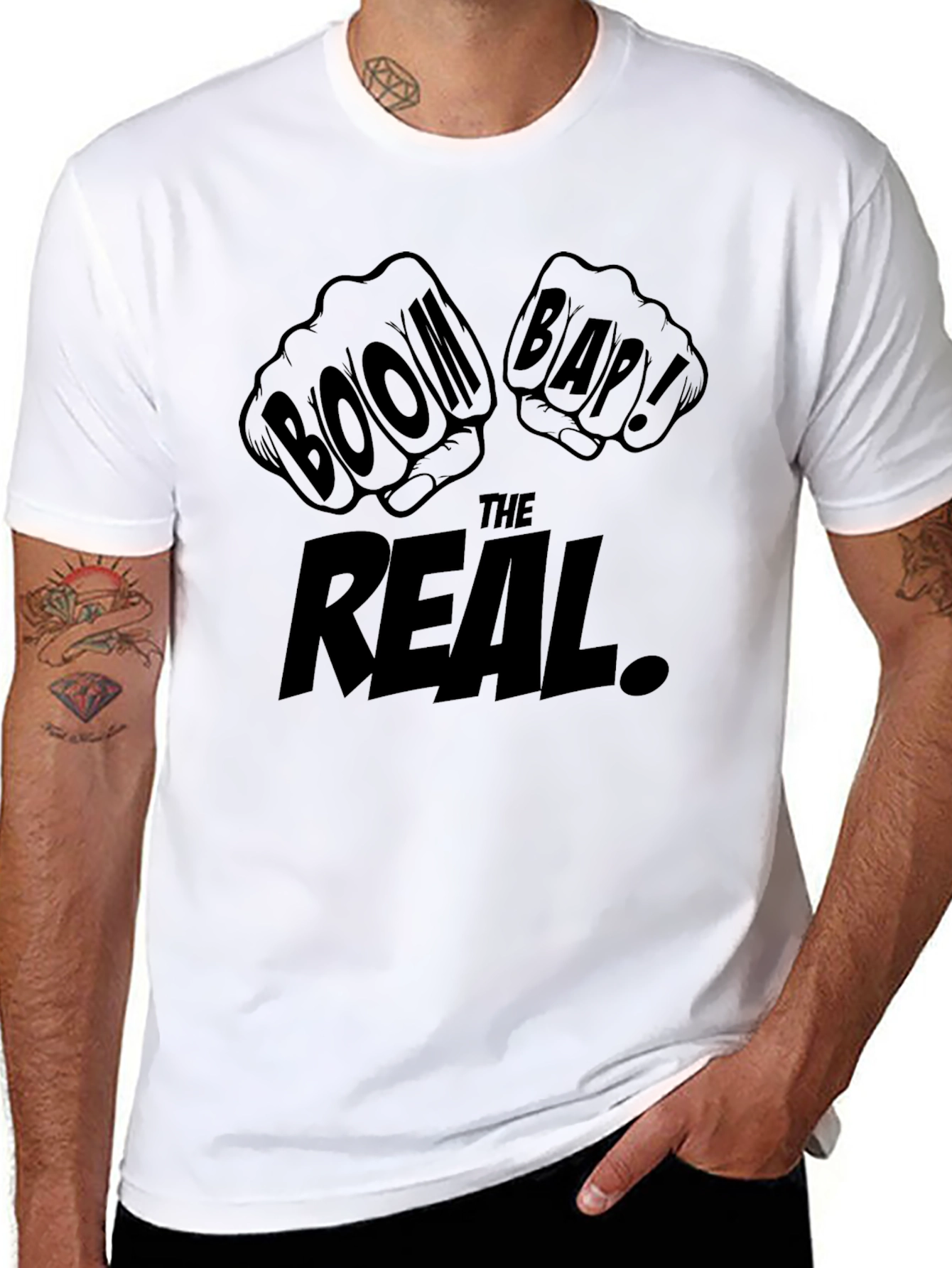 Boom Bap! The Real. Graphic Tee
