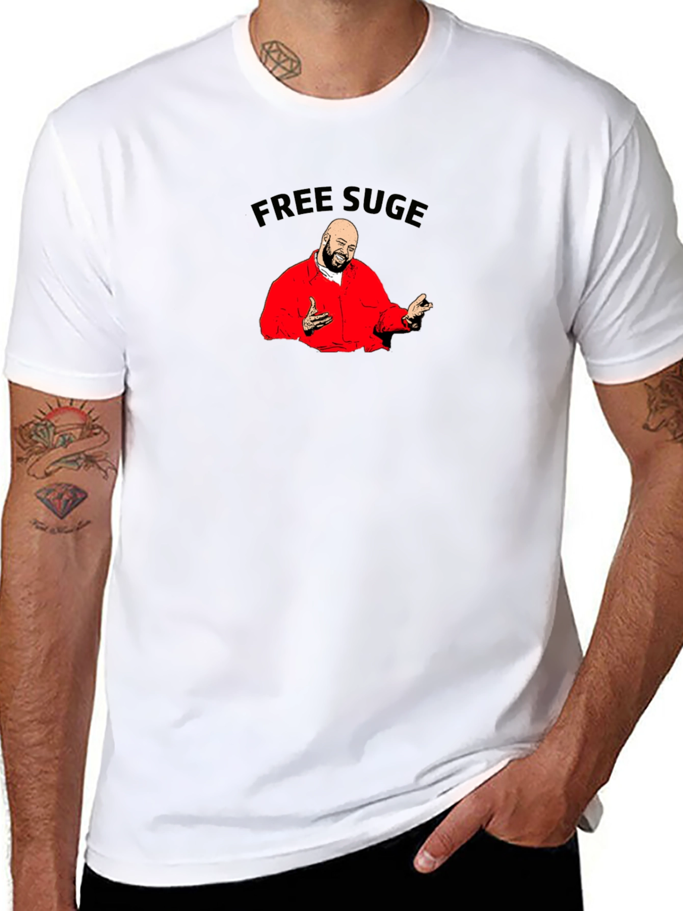Free Suge Black T-Shirt