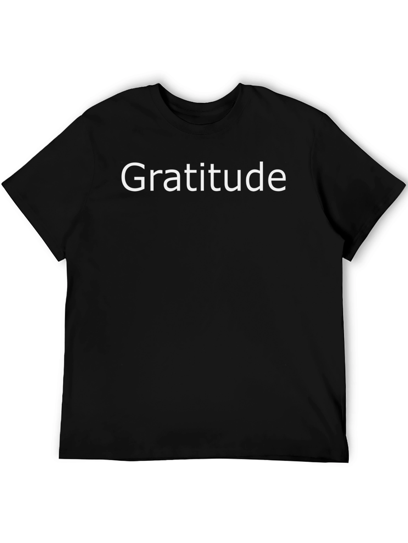 Gratitude Black T-Shirt