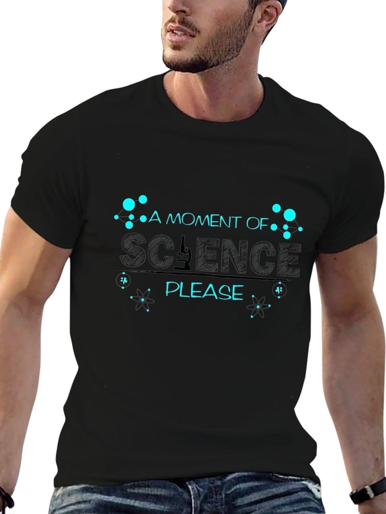 Science T-Shirt - A Moment of Science Please